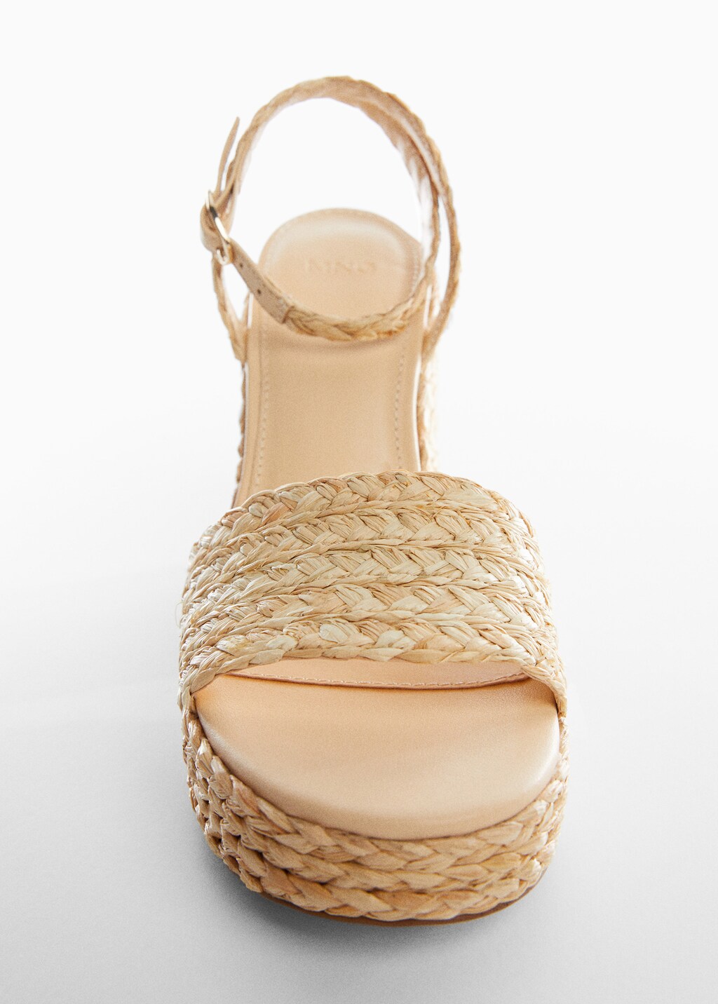 Raffia braided sandals - Details of the article 2