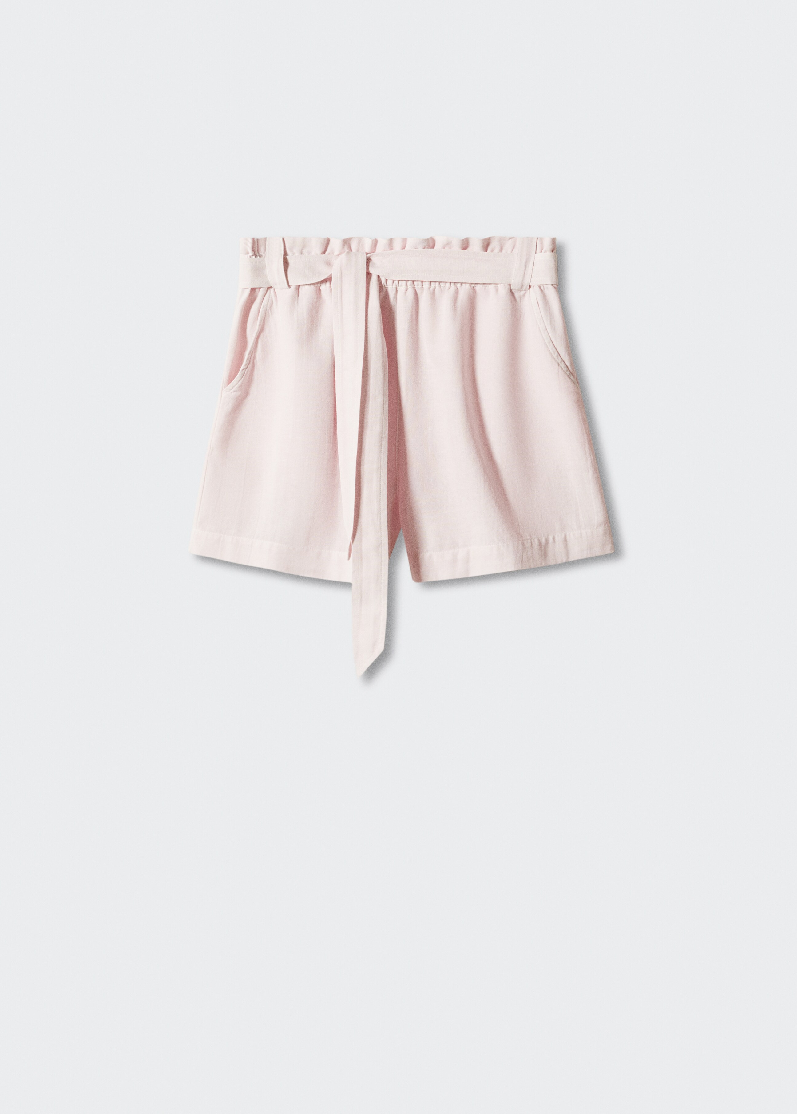 Cotton linen shorts - Article without model