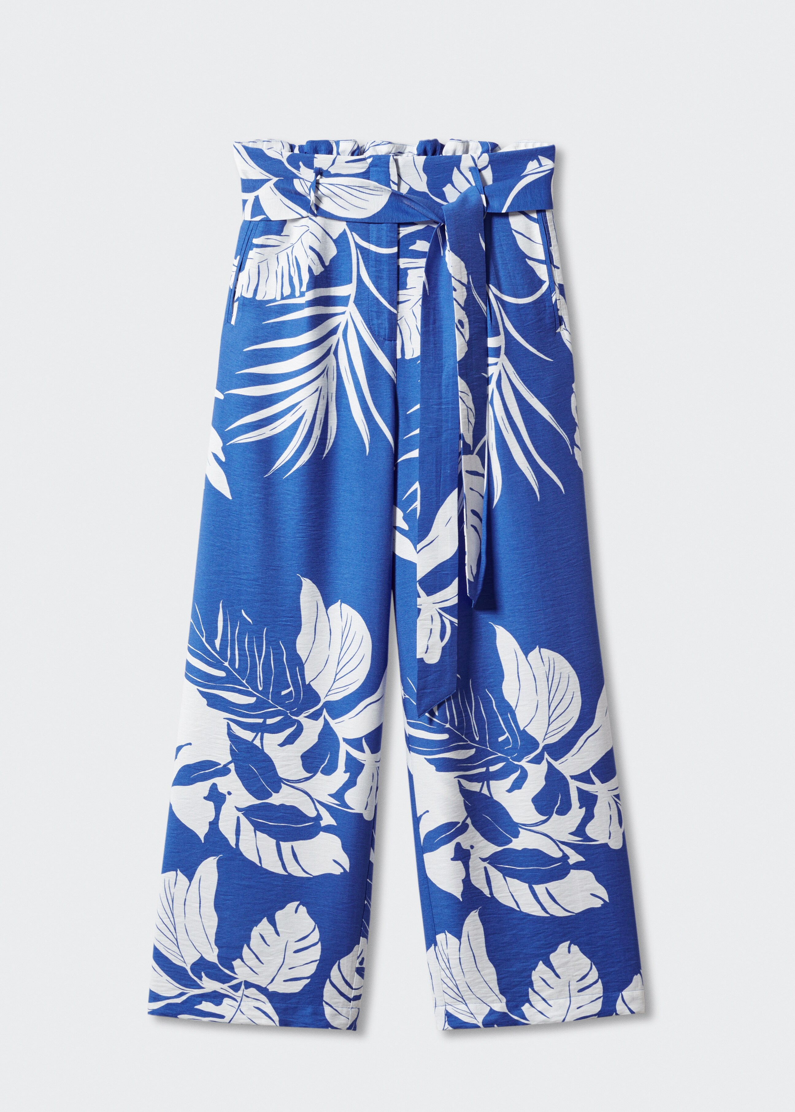 Tropical print trousers - Article without model