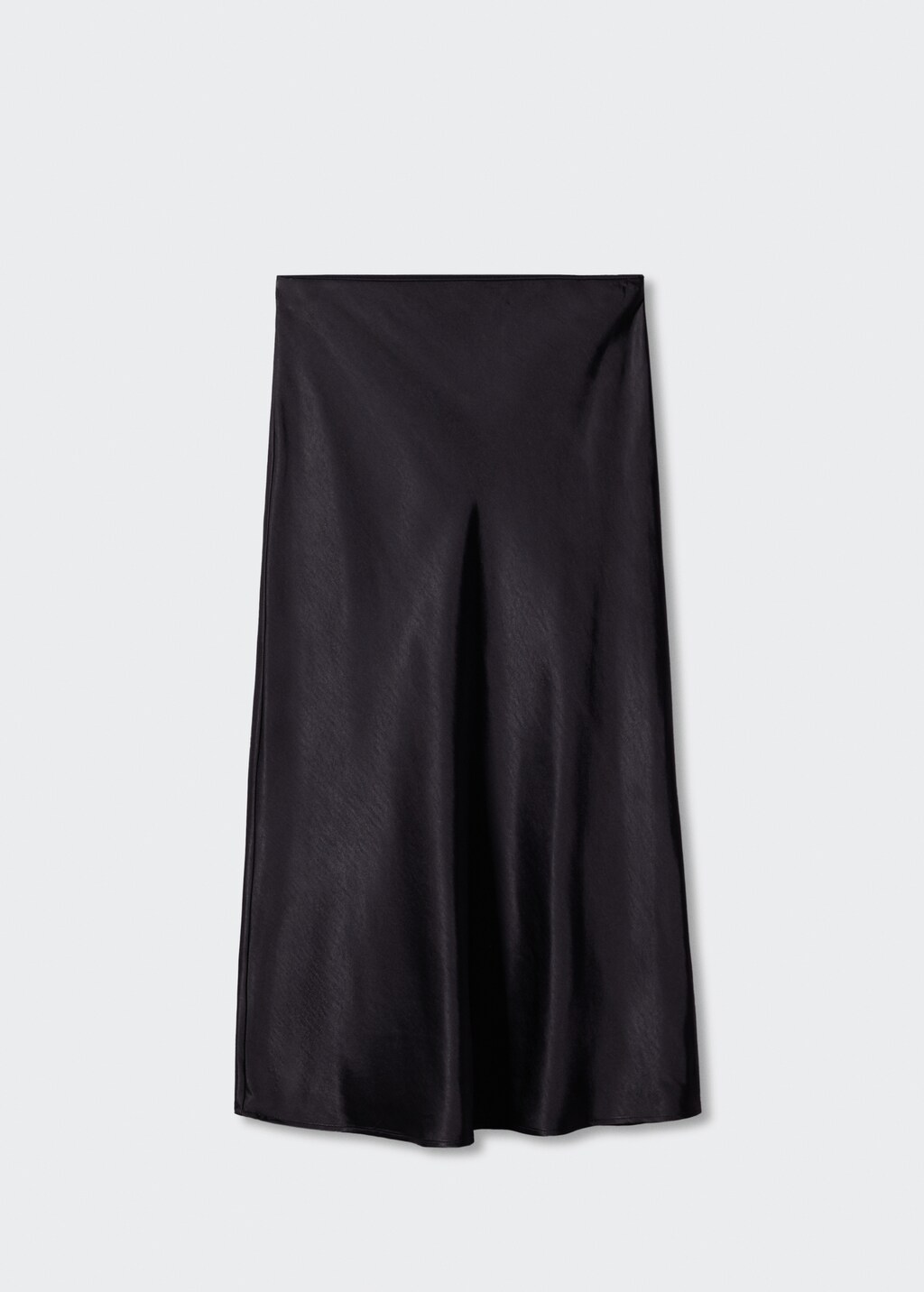 Midi satin skirt - Article without model