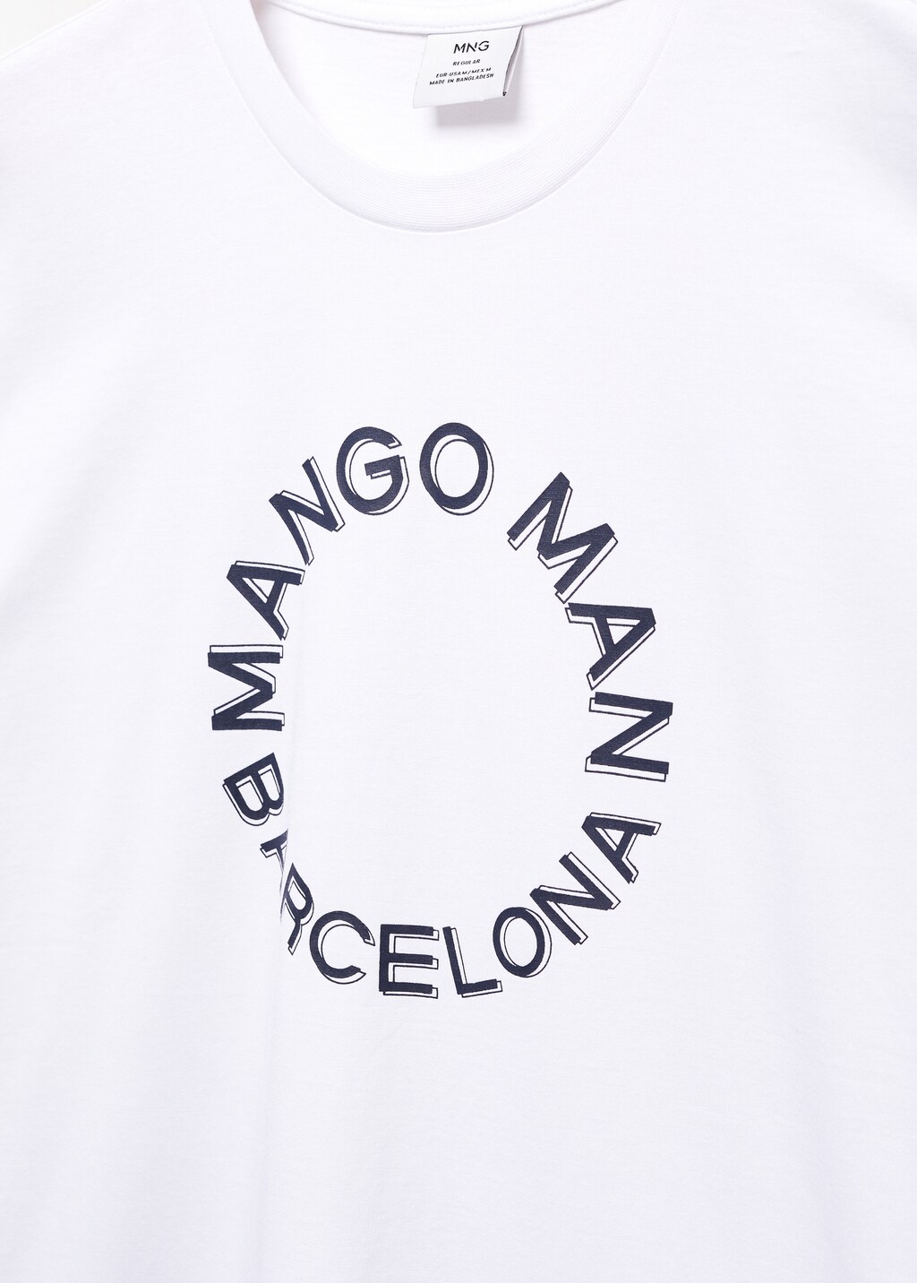 100% cotton t-shirt with logo - Details of the article 8