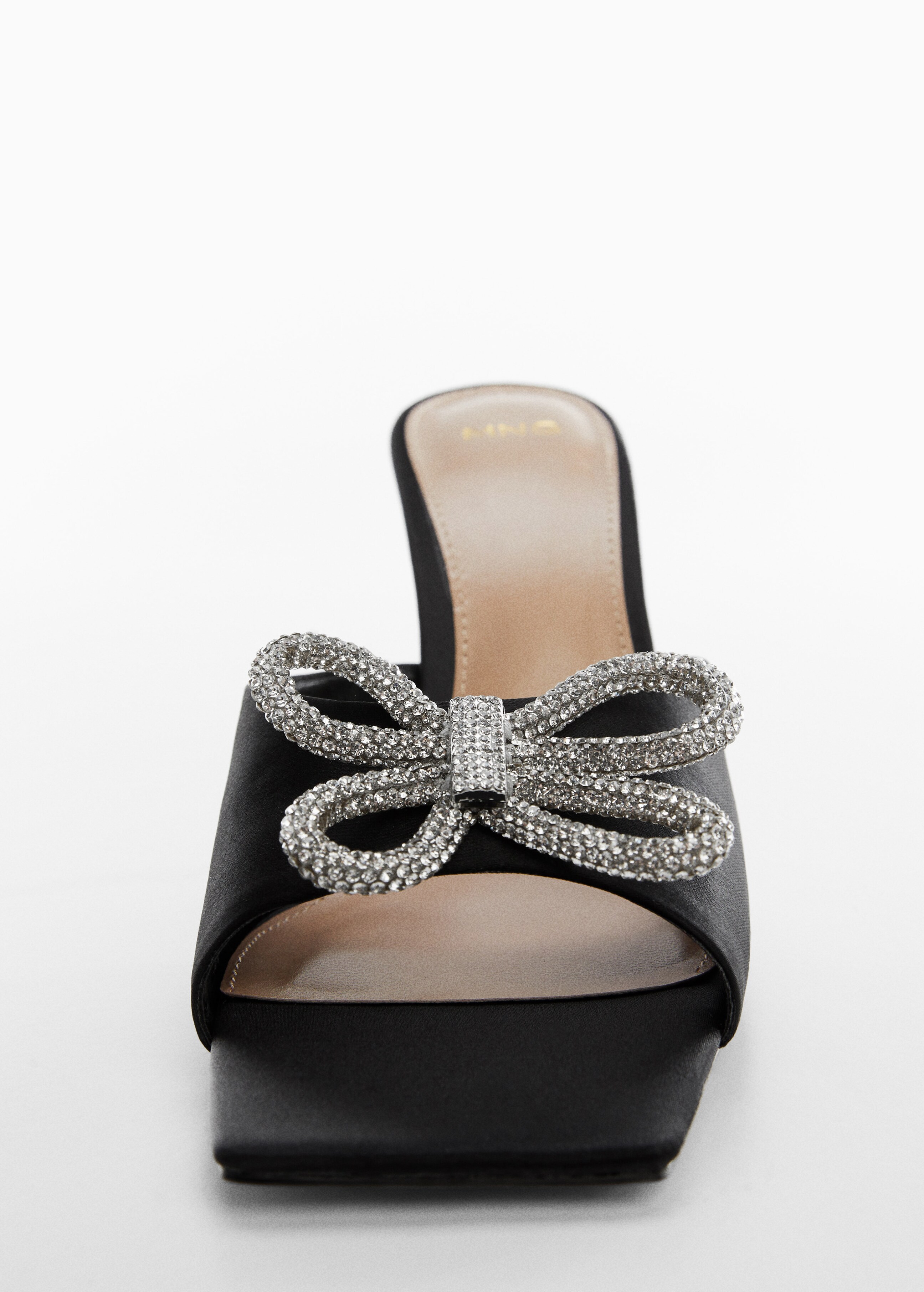 Heeled sandals with rhinestone detail - Details of the article 2