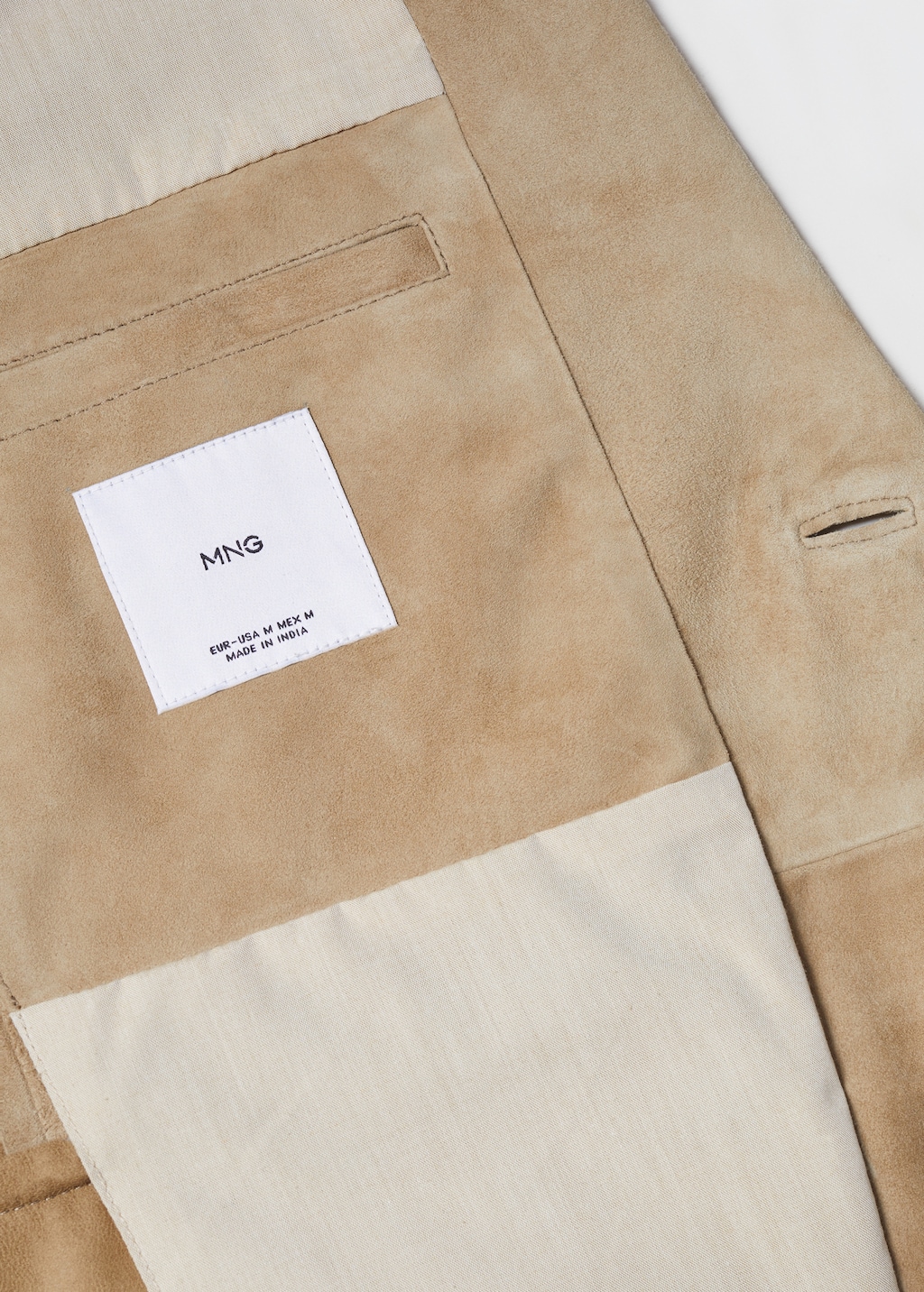 100% suede leather jacket - Details of the article 8