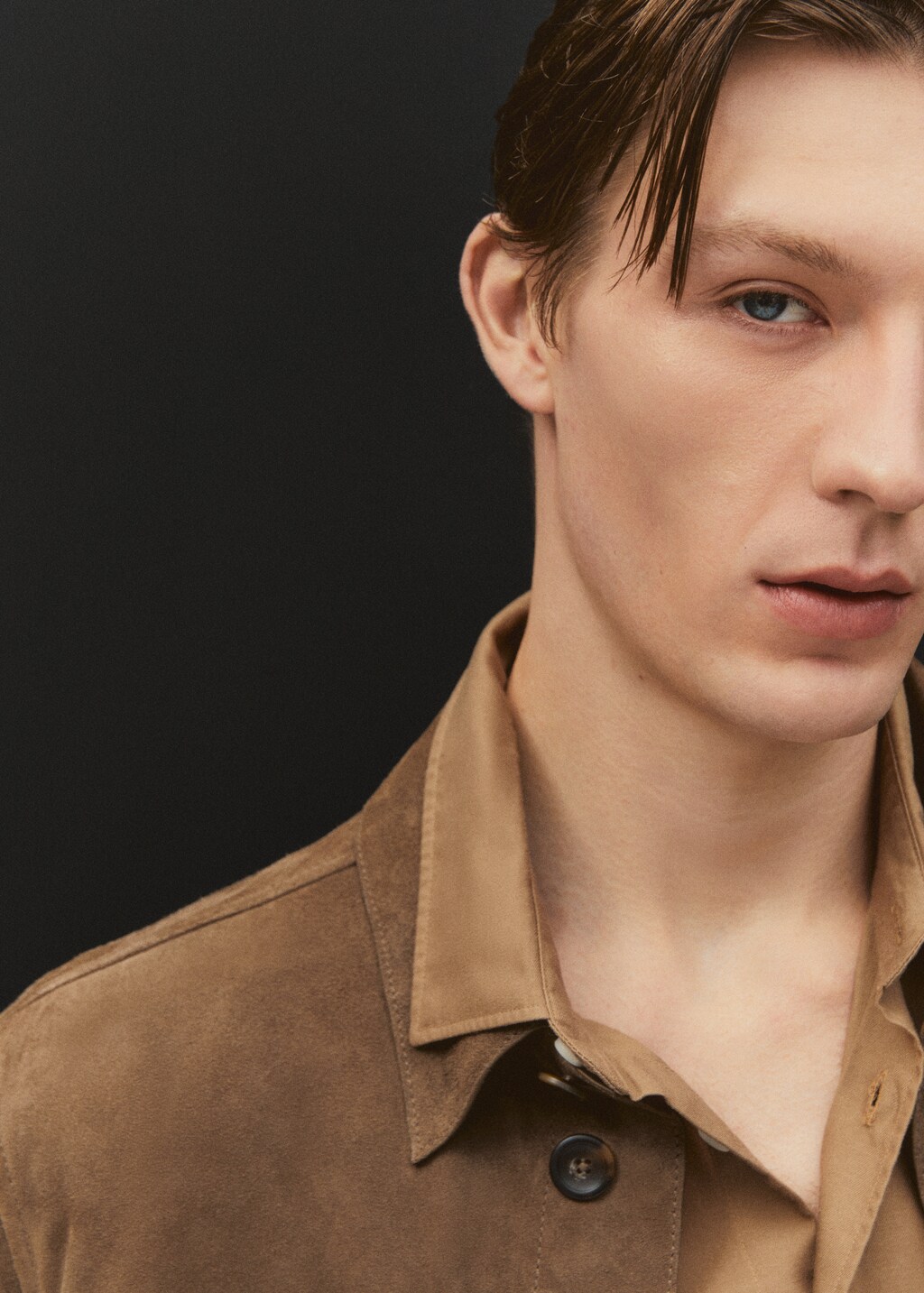 100% suede leather jacket - Details of the article 6