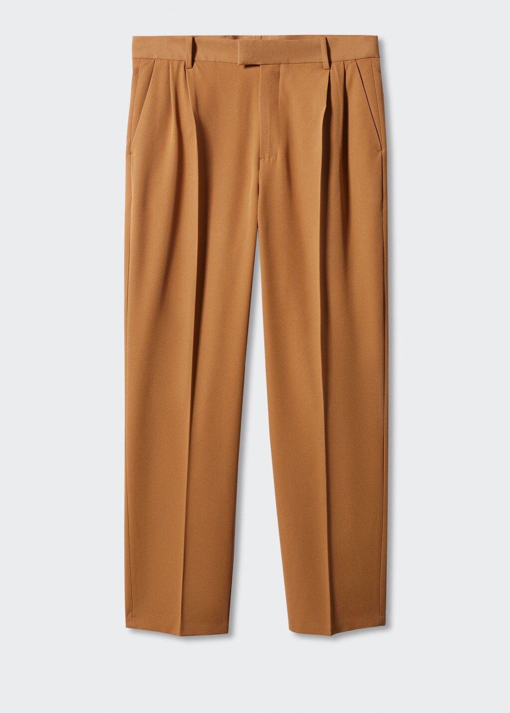 Regular-fit suit trousers with pleats - Article without model