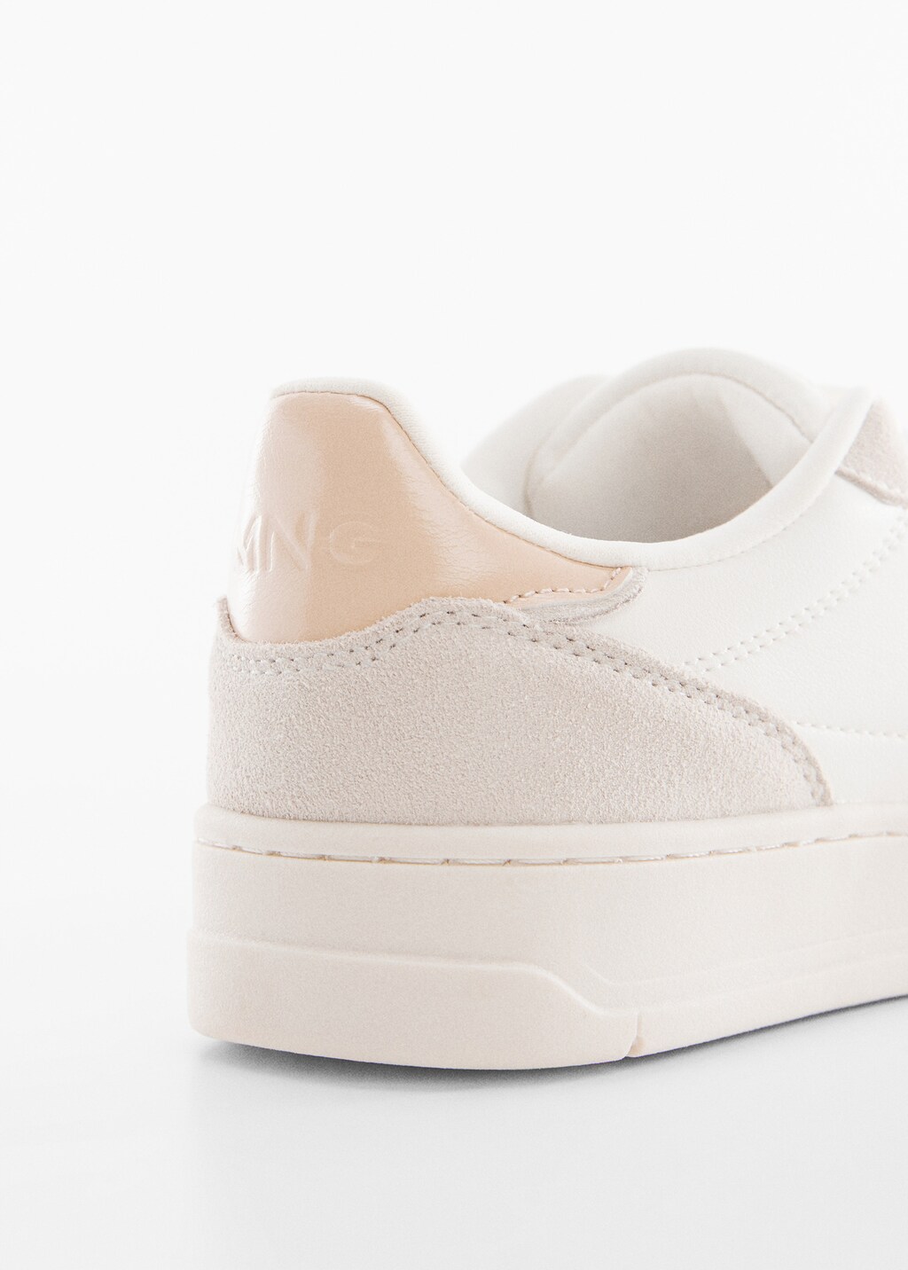 Panels leather sneakers - Details of the article 1