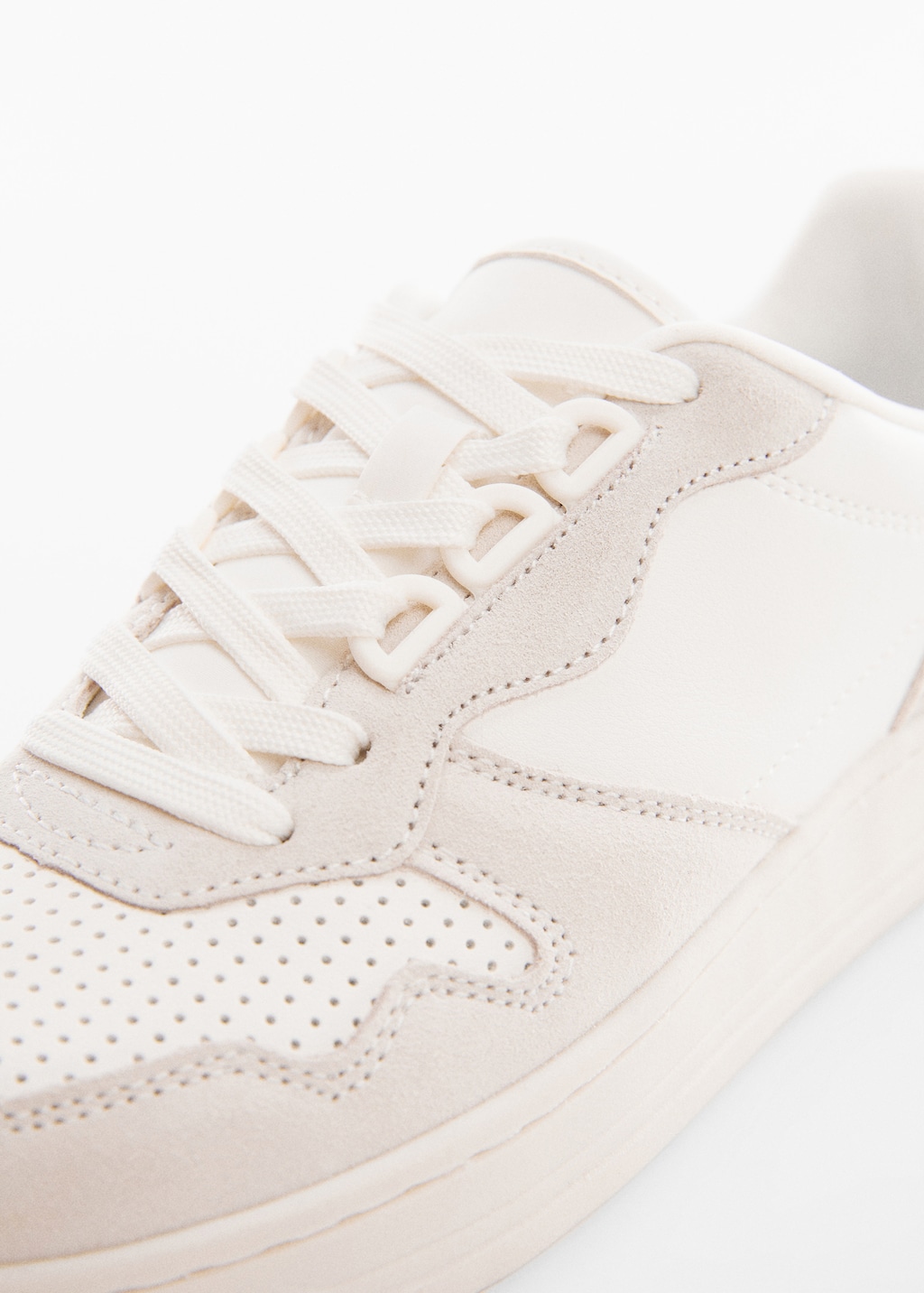 Panels leather sneakers - Details of the article 2