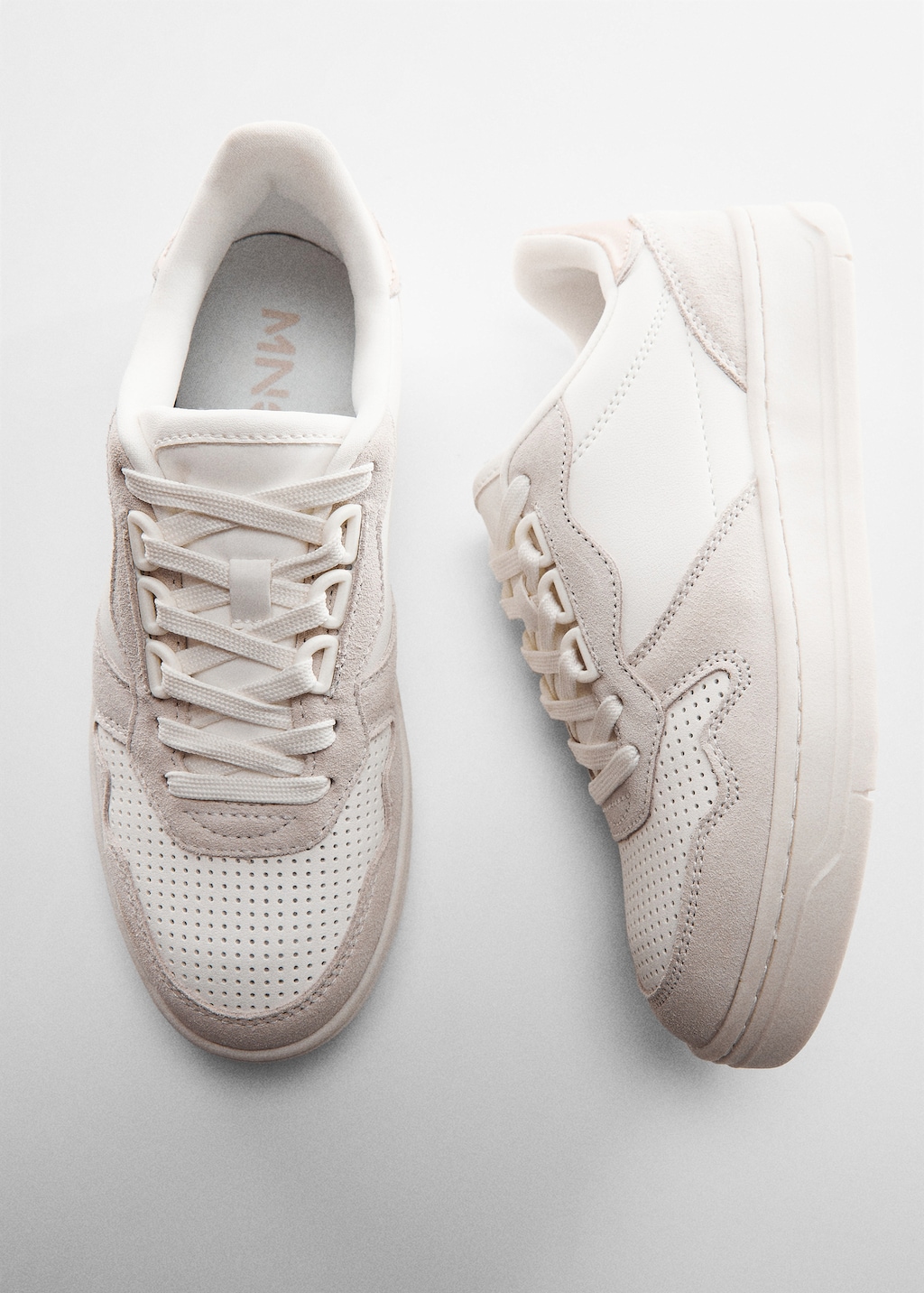 Panels leather sneakers - Details of the article 5