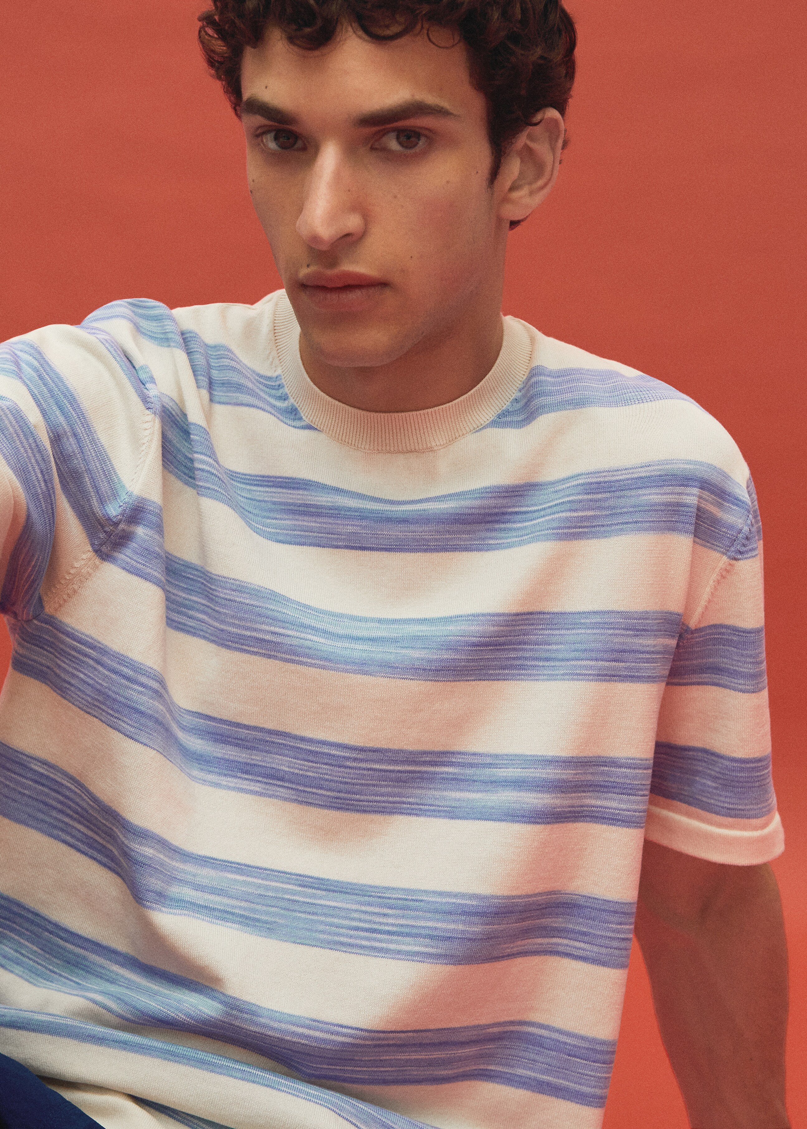 Striped jersey T-shirt - Details of the article 5
