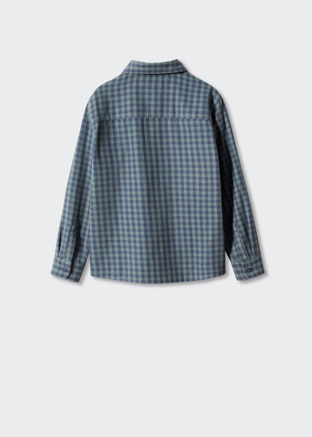 Regular-fit check shirt - Reverse of the article