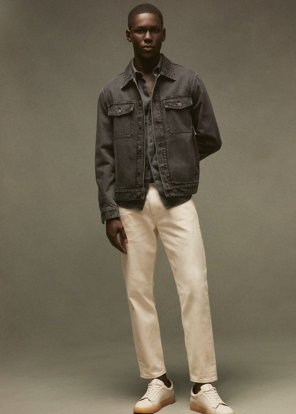 Pocket denim overshirt - Details of the article 7