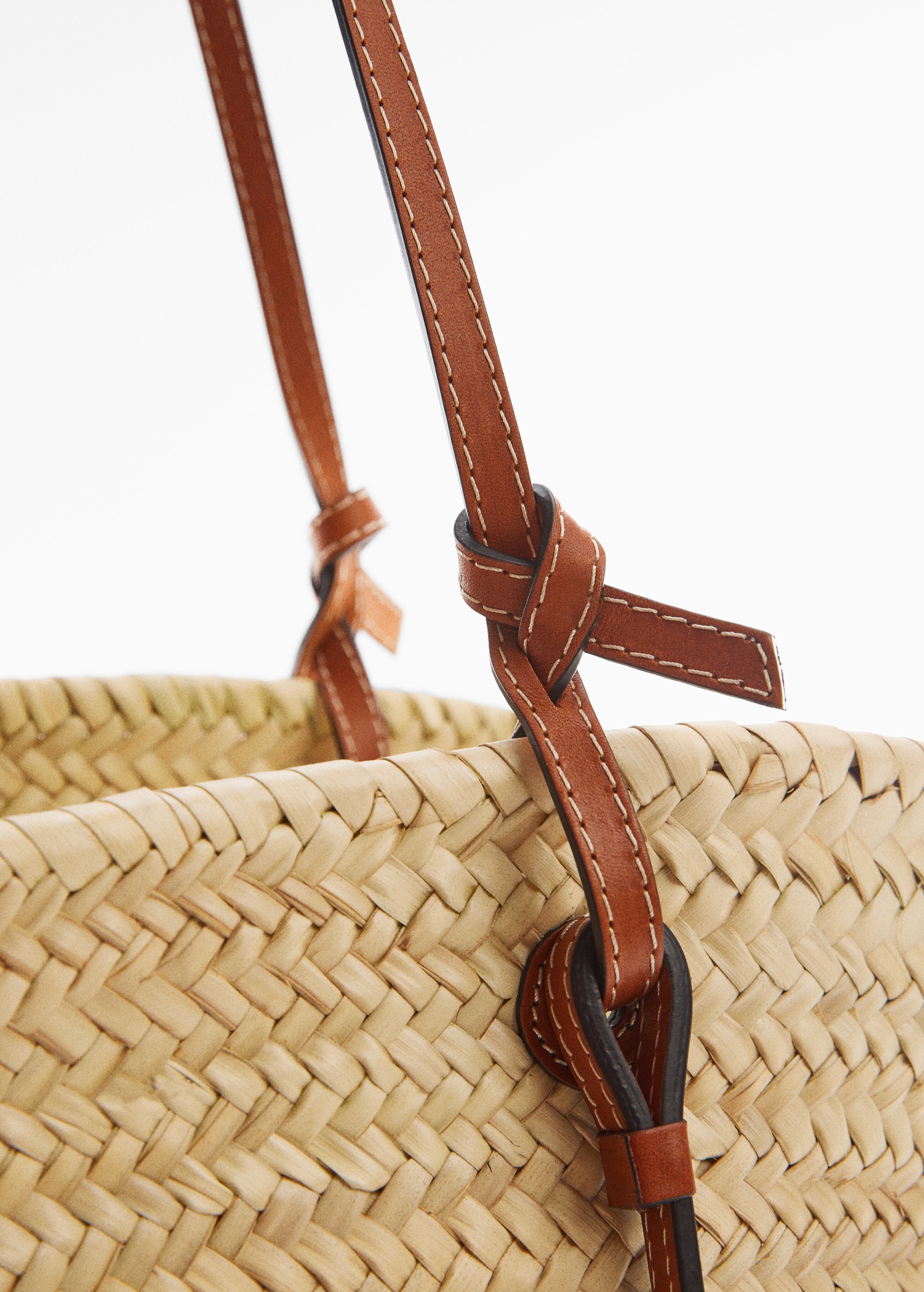 Raffia tote bag - Details of the article 1