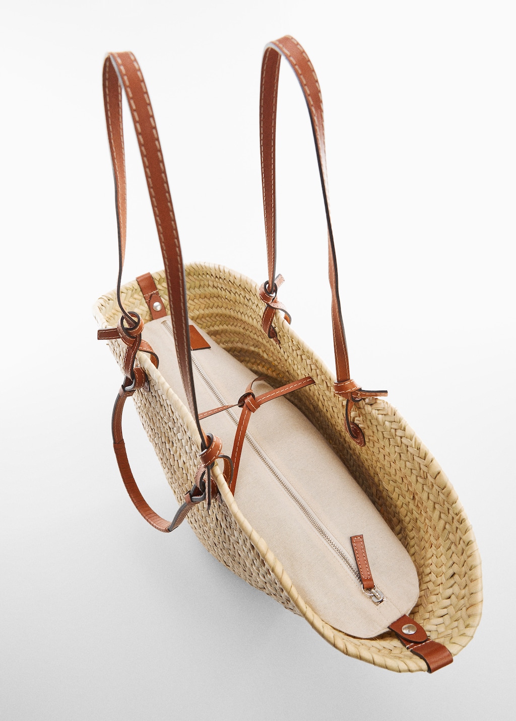 Raffia tote bag - Details of the article 2