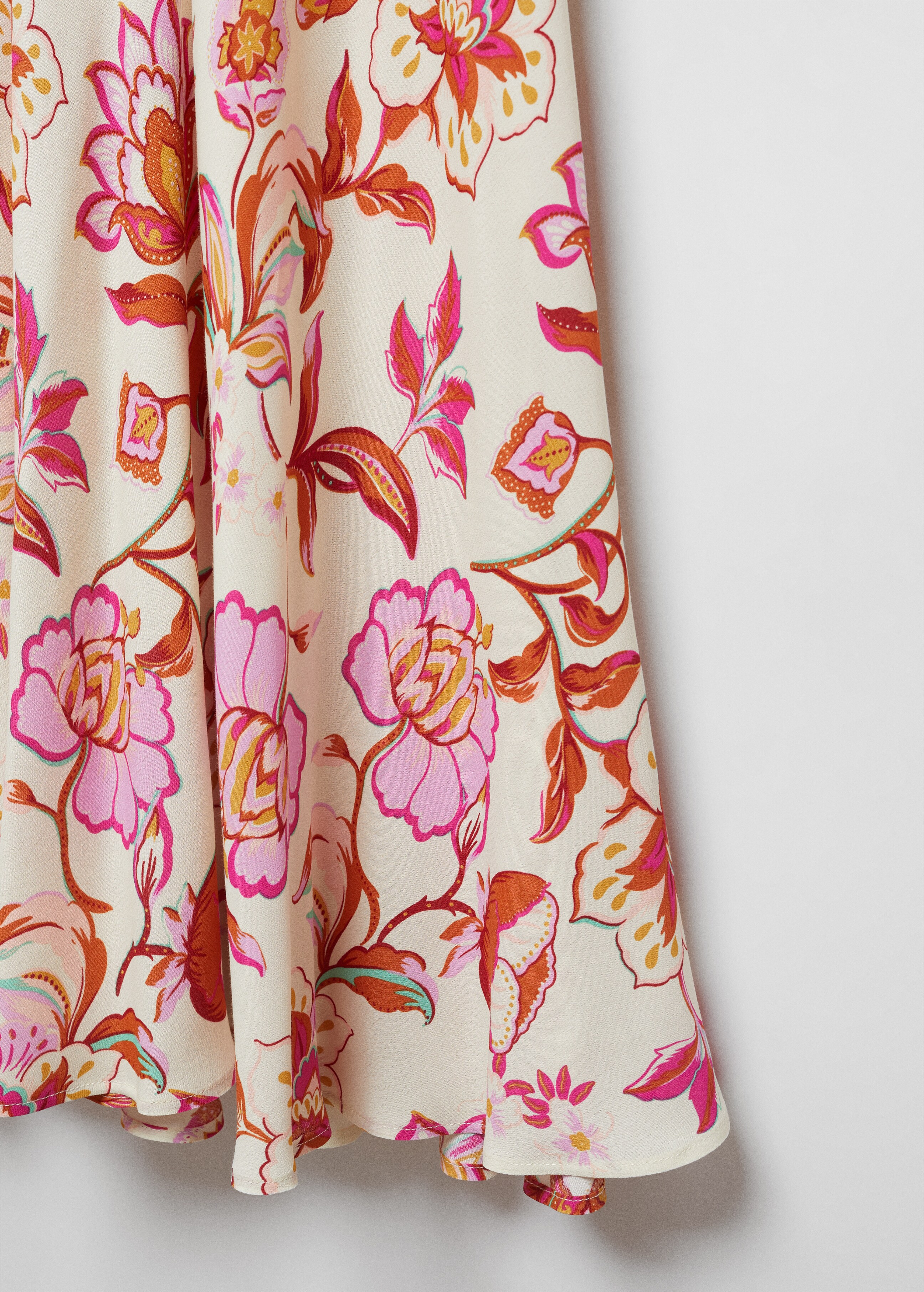 Floral long skirt - Details of the article 8