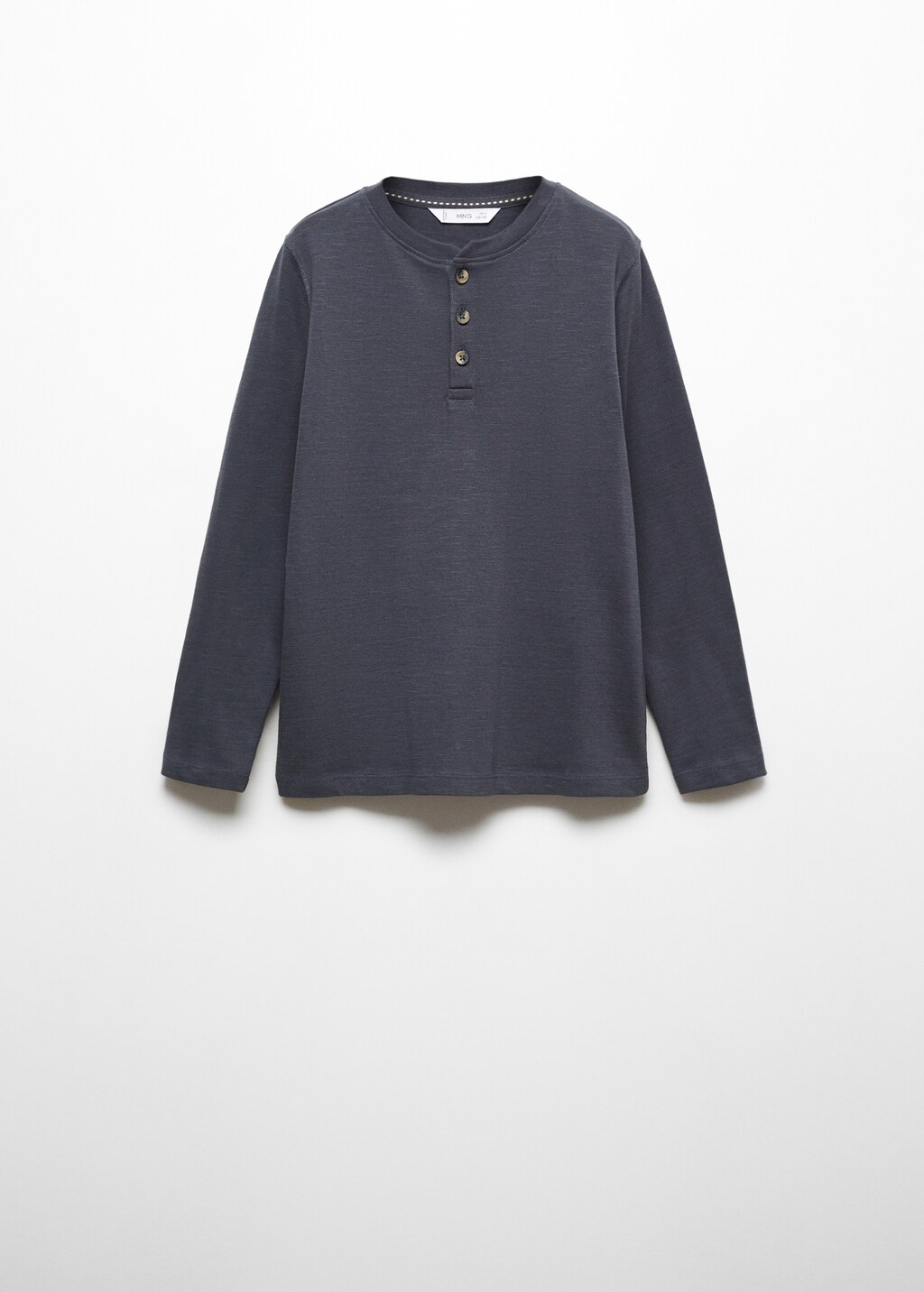 Buttoned long sleeve t-shirt - Article without model