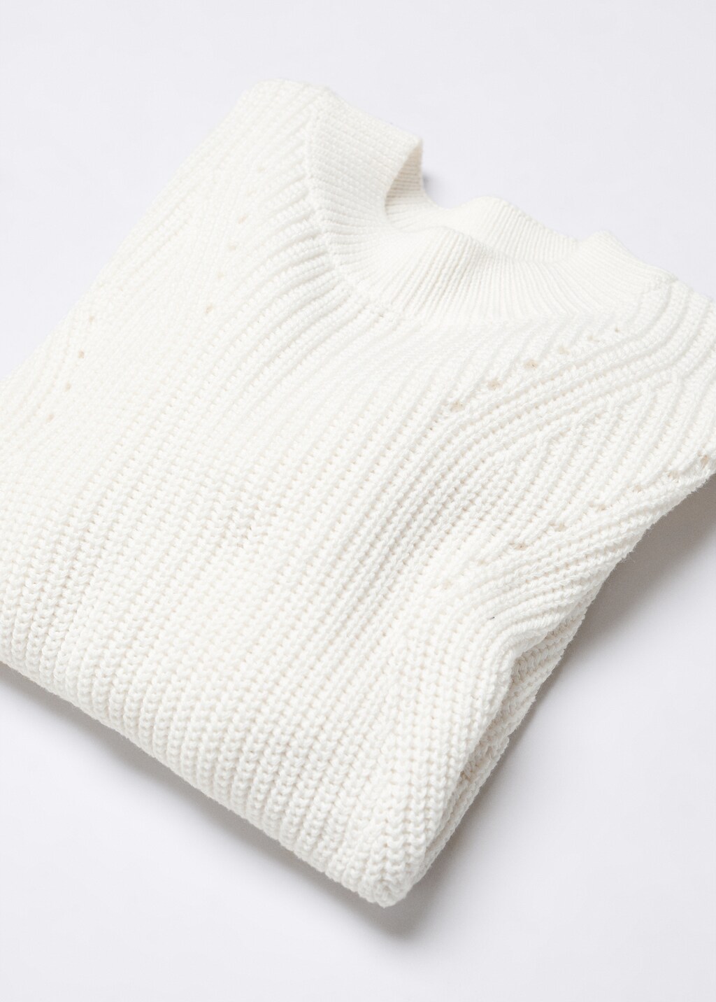 Knit cotton sweater - Details of the article 8