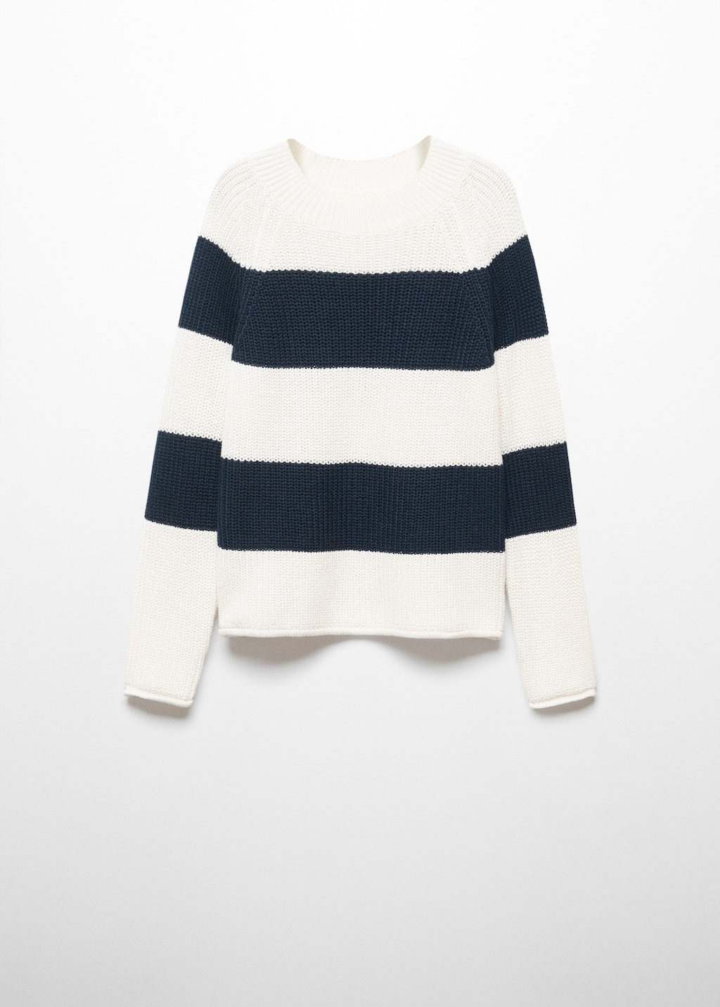 Knit striped sweater - Article without model