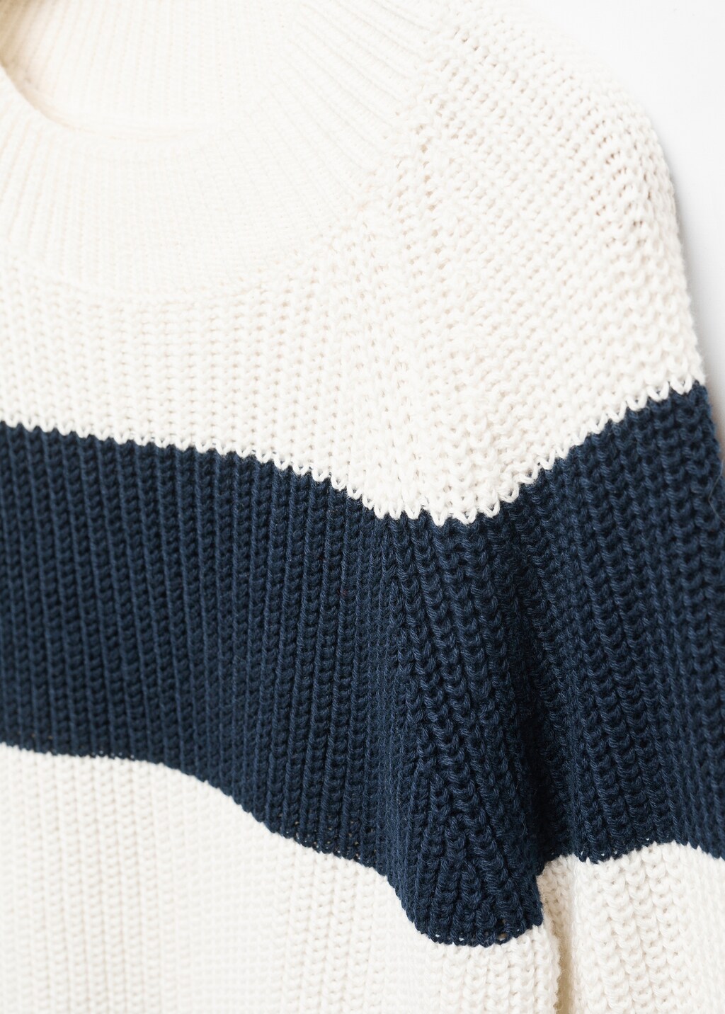 Knit striped sweater - Details of the article 8