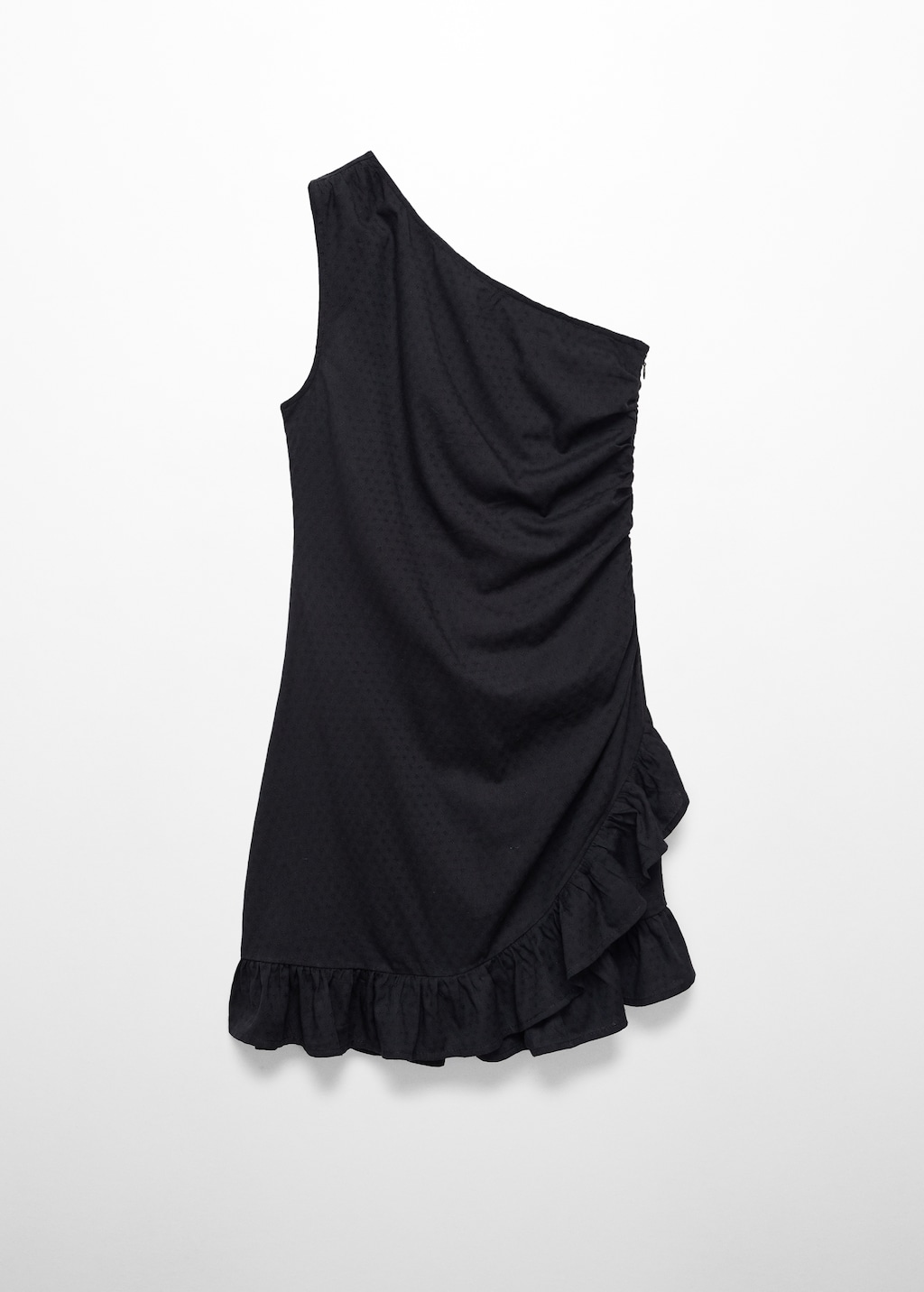 Asymmetric ruffled dress - Article without model