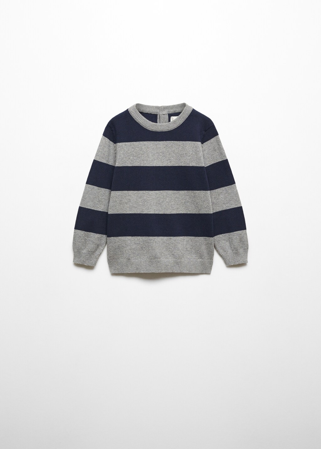 Striped knit sweater - Article without model