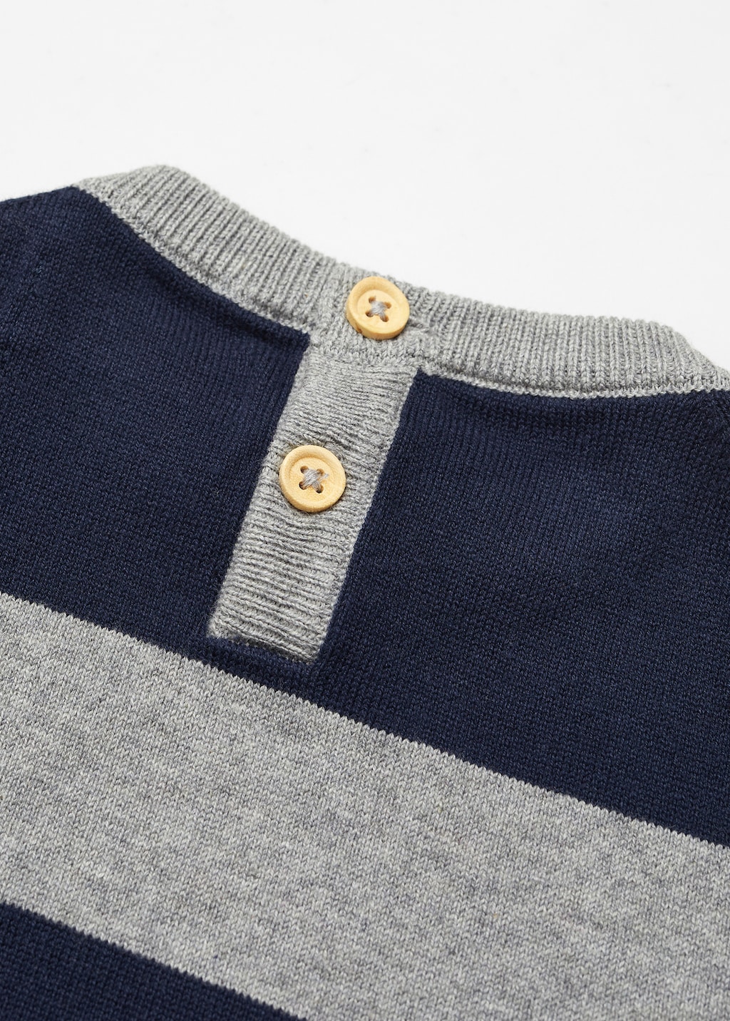 Striped knit sweater - Details of the article 0