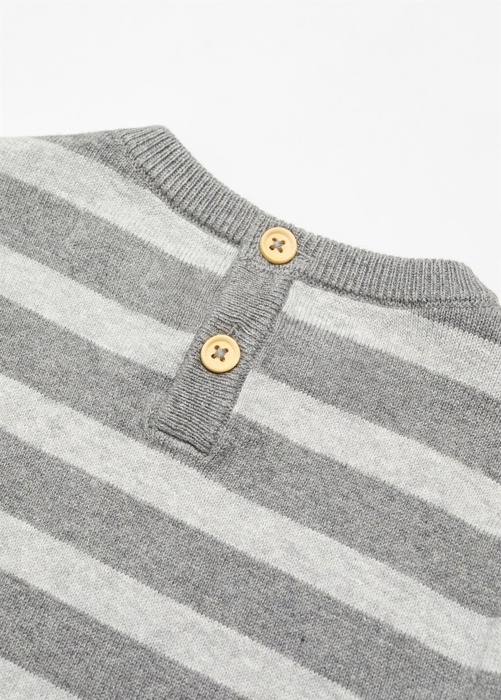 Striped knit sweater - Details of the article 0