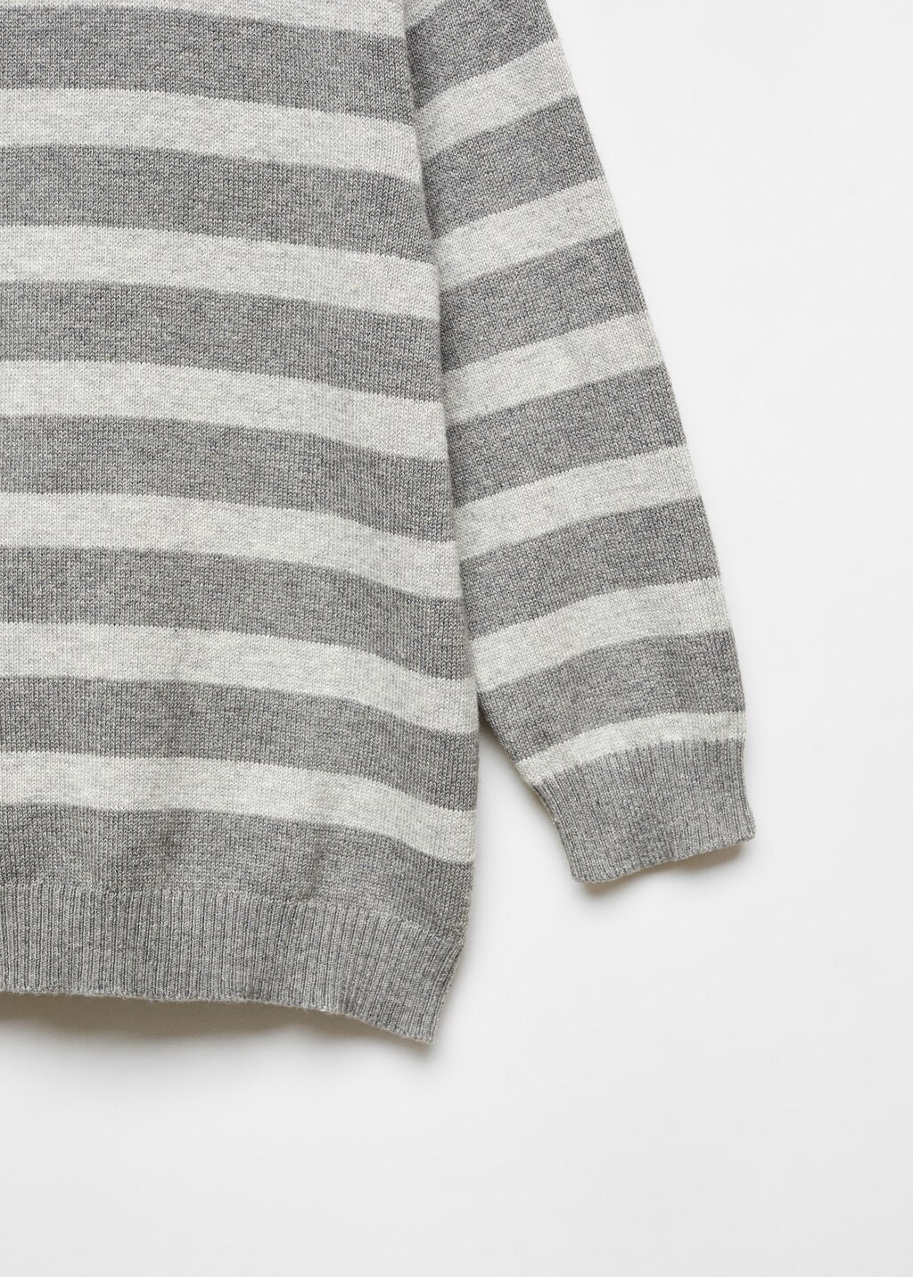 Striped knit sweater - Details of the article 8