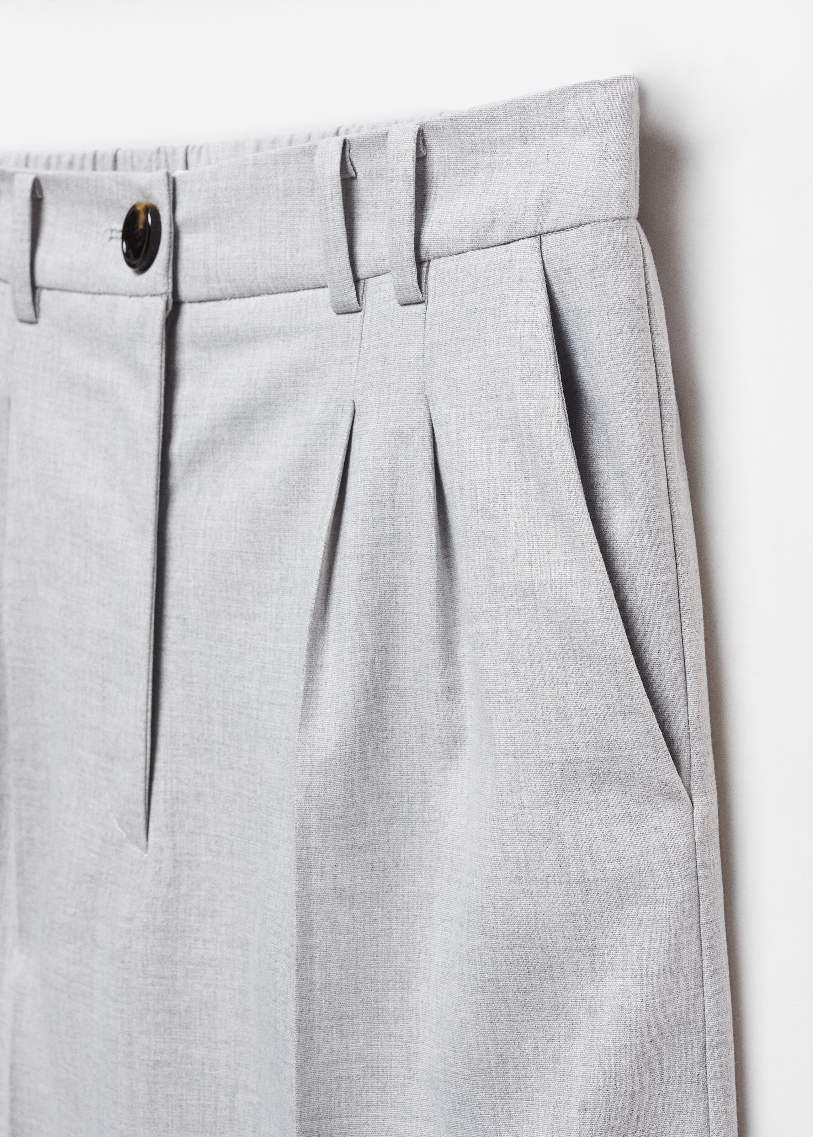 Pleated culottes trousers - Details of the article 8