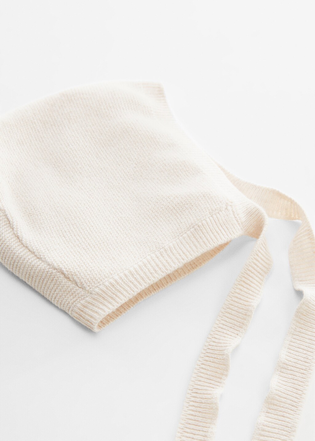 Knit cotton beanie - Details of the article 1