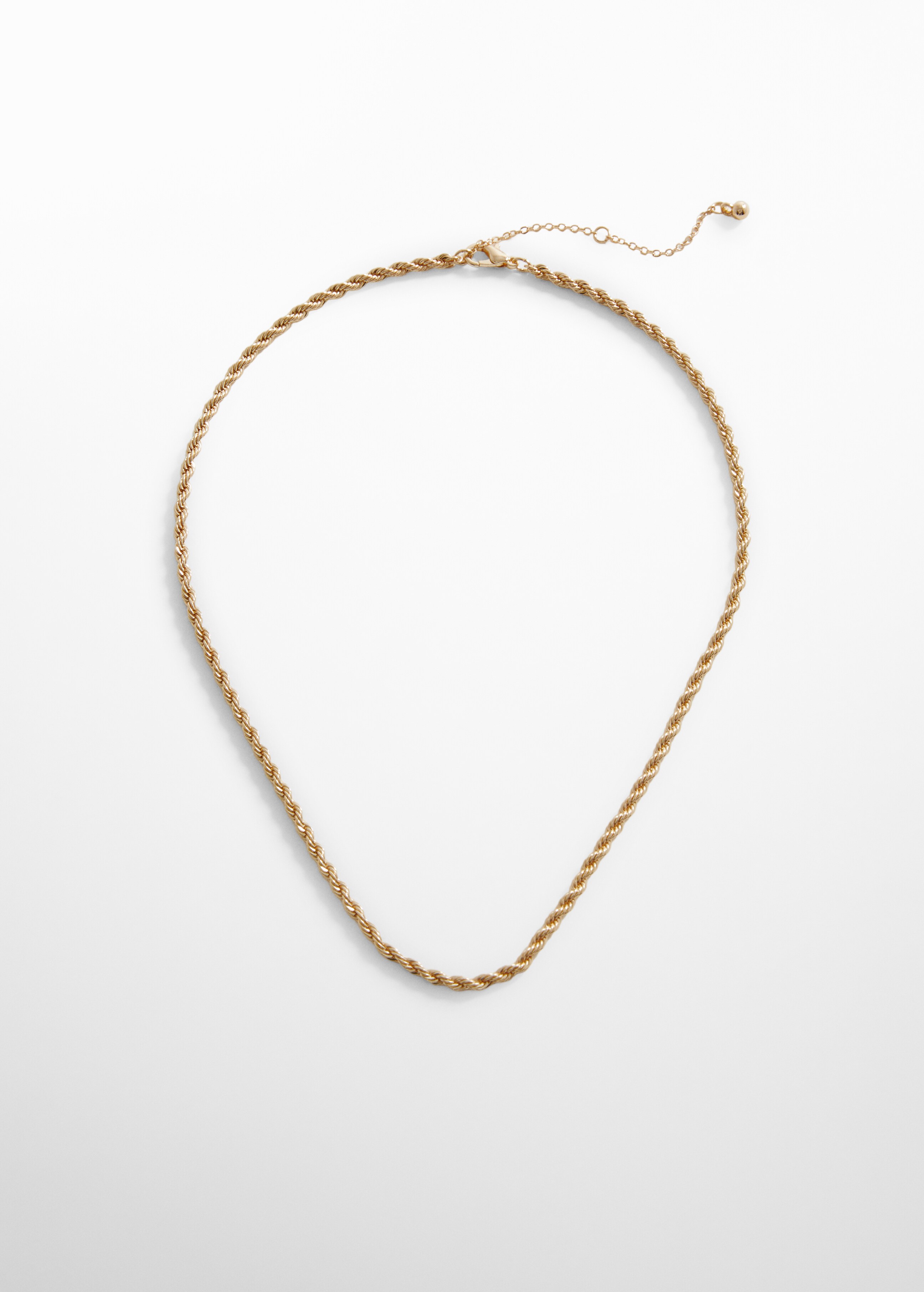 Interwoven chain necklace - Article without model