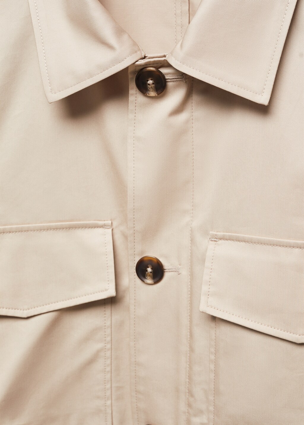 100% cotton jacket with pockets - Details of the article 8