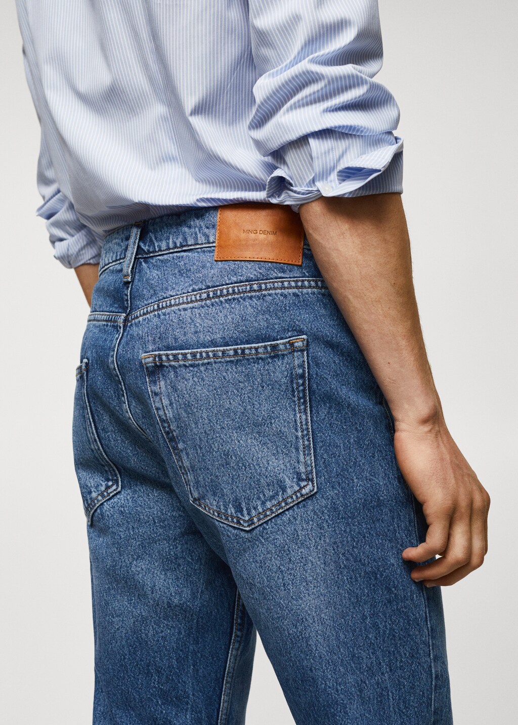 Straight Fit-Jeans Bob - Detail des Artikels 4