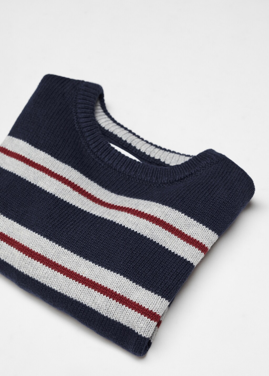 Knit striped sweater - Details of the article 8