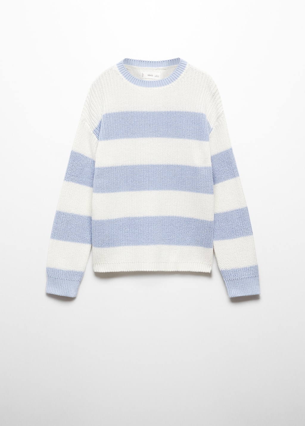 Striped knit sweater - Article without model