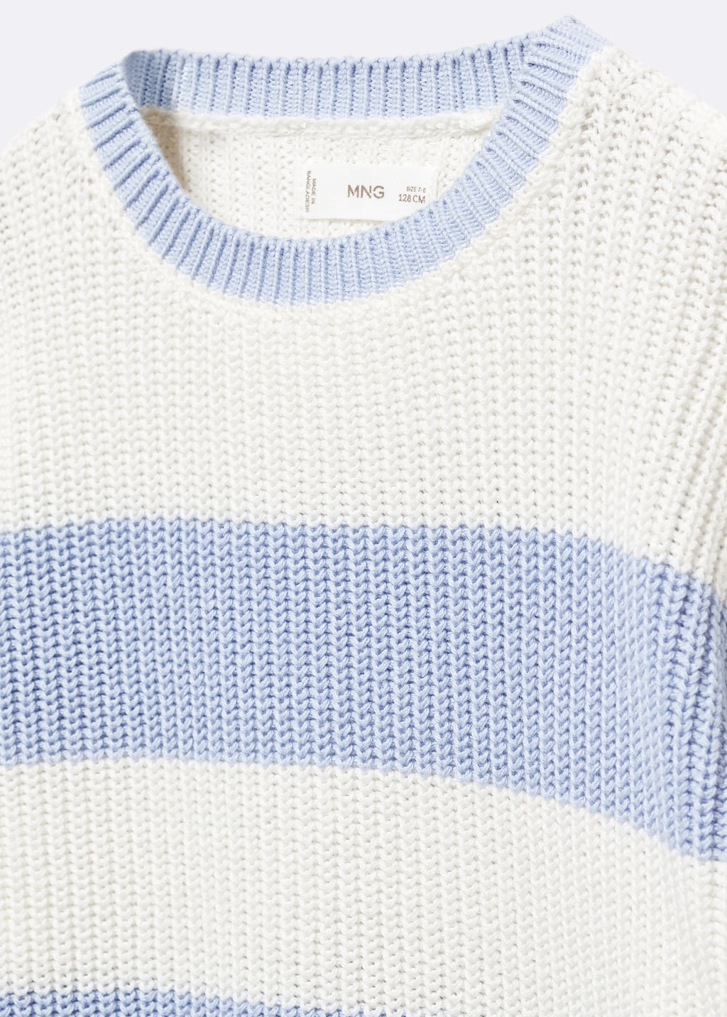 Striped knit sweater - Details of the article 8