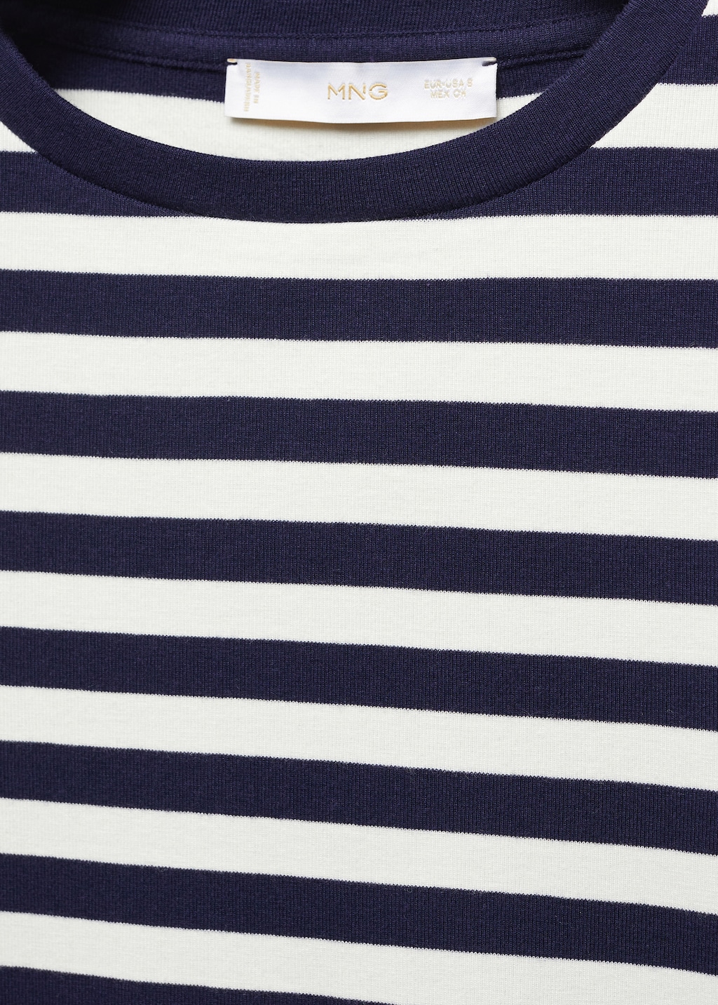 Striped crop T-shirt - Details of the article 8