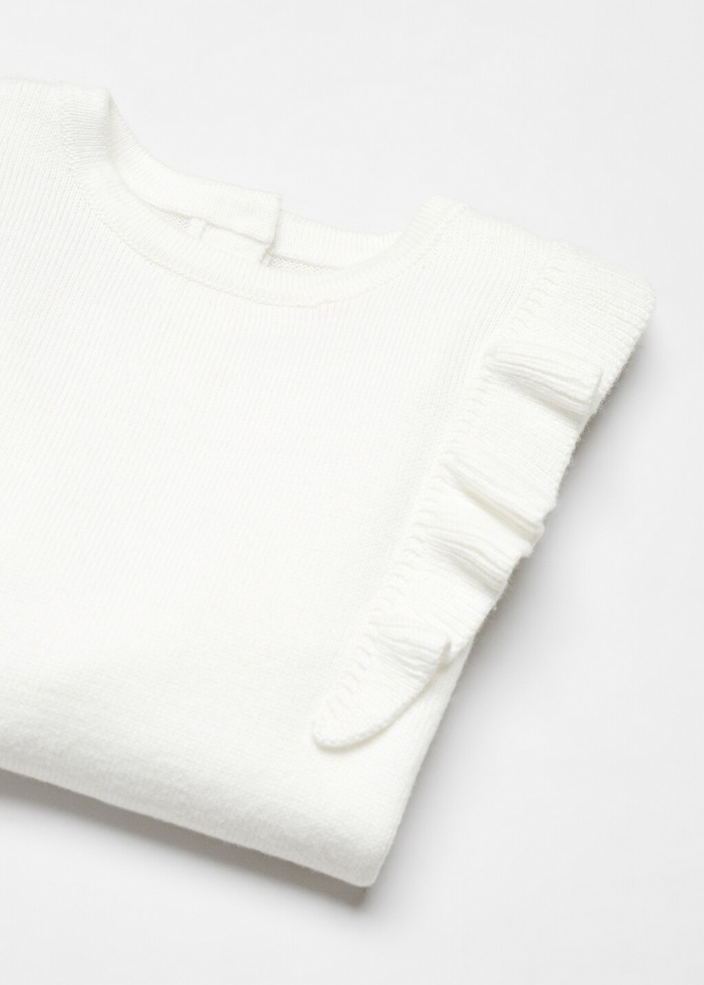 Ruffle knitted sweater - Details of the article 8