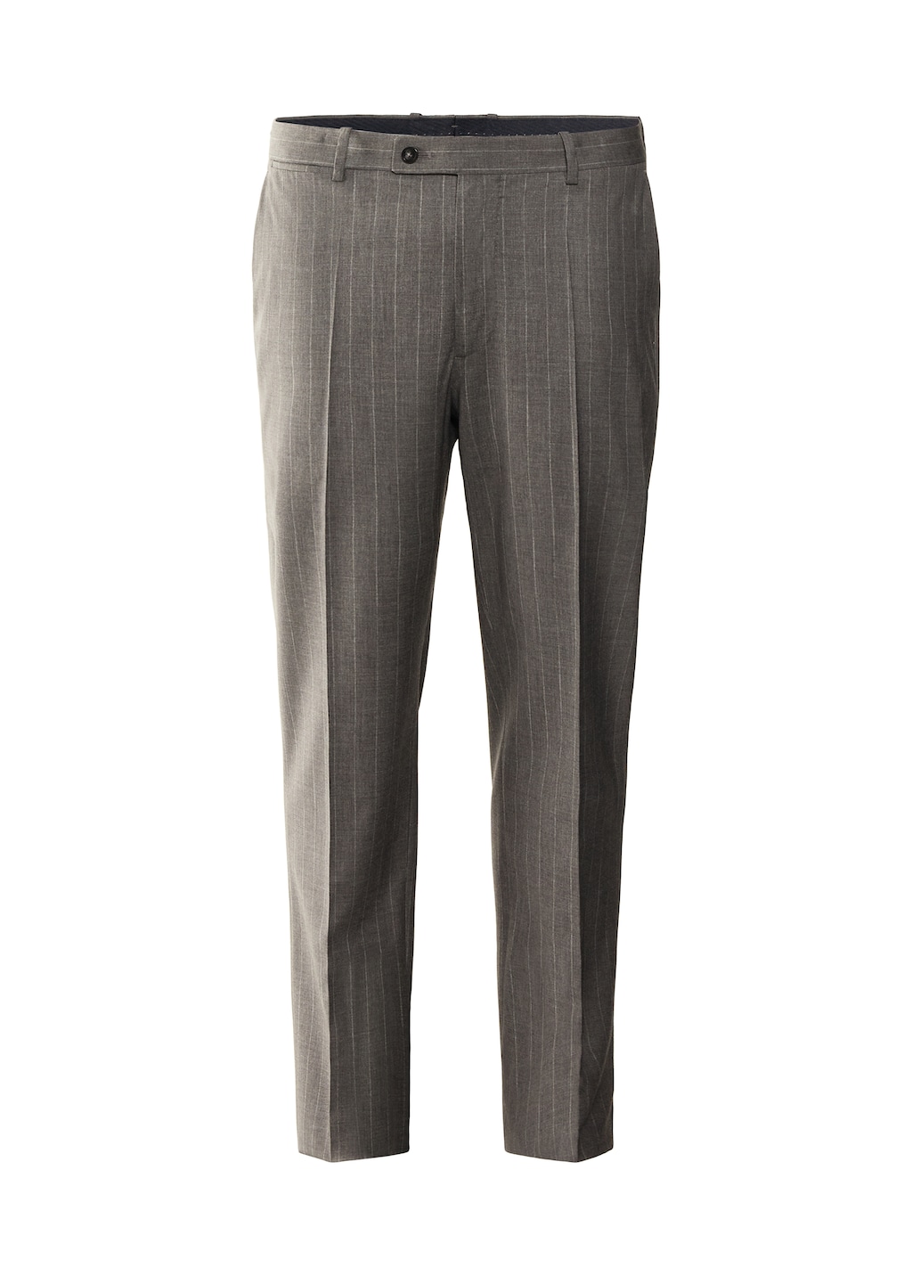 Slim-fit pinstripe wool suit trousers - Article without model