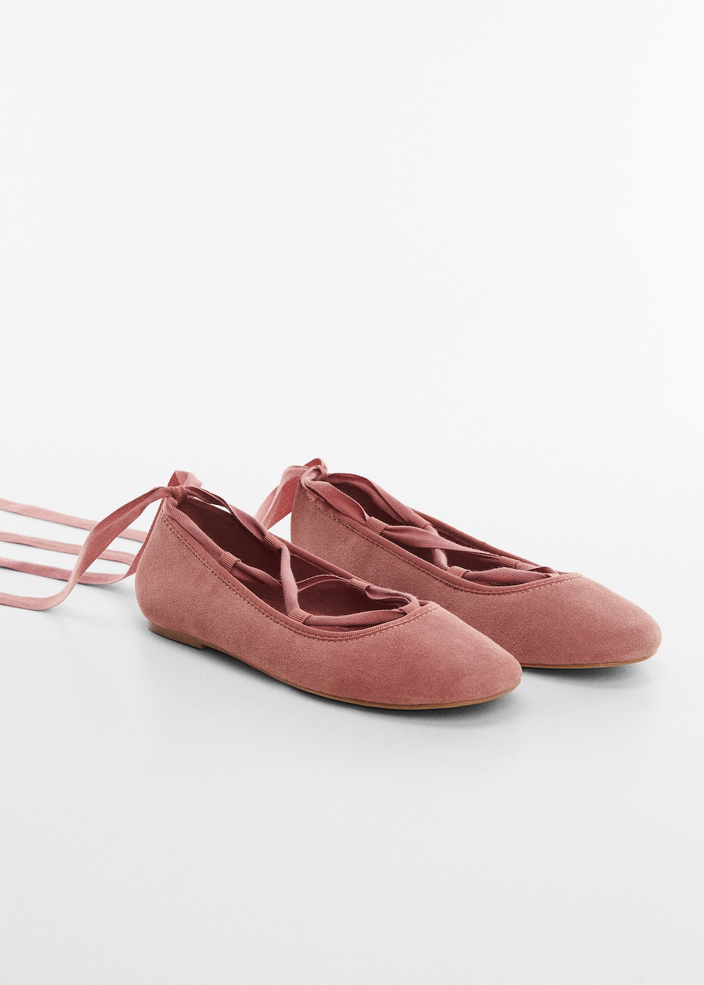 Suede ballerinas - Medium plane