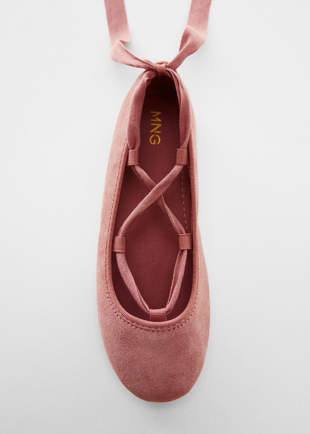 Suede ballerinas - Details of the article 2