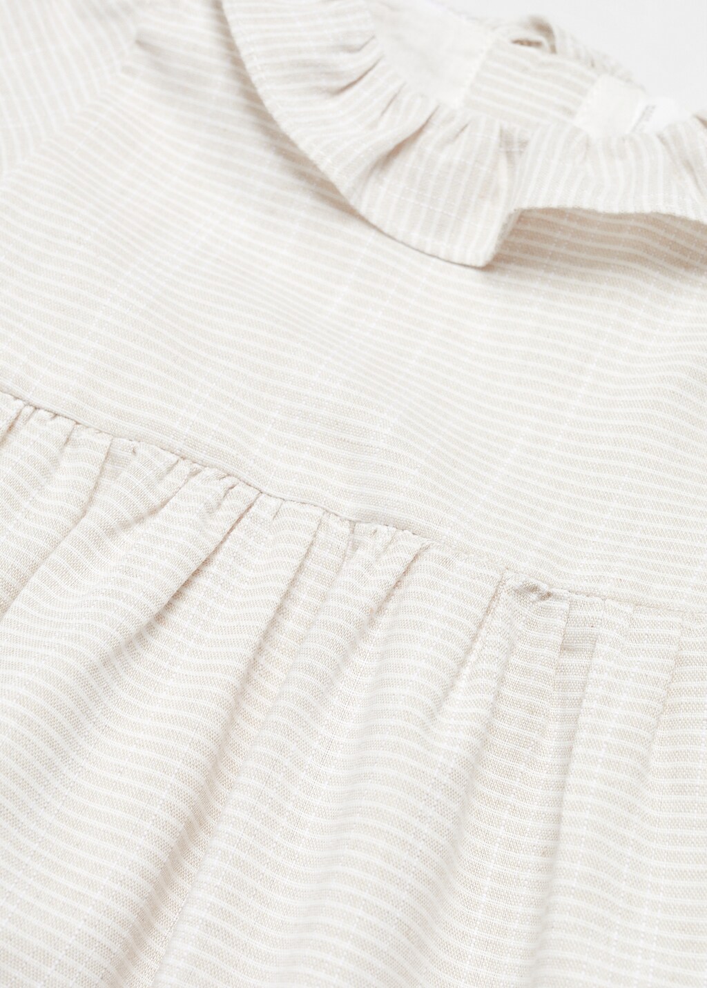 Striped cotton dress - Details of the article 8