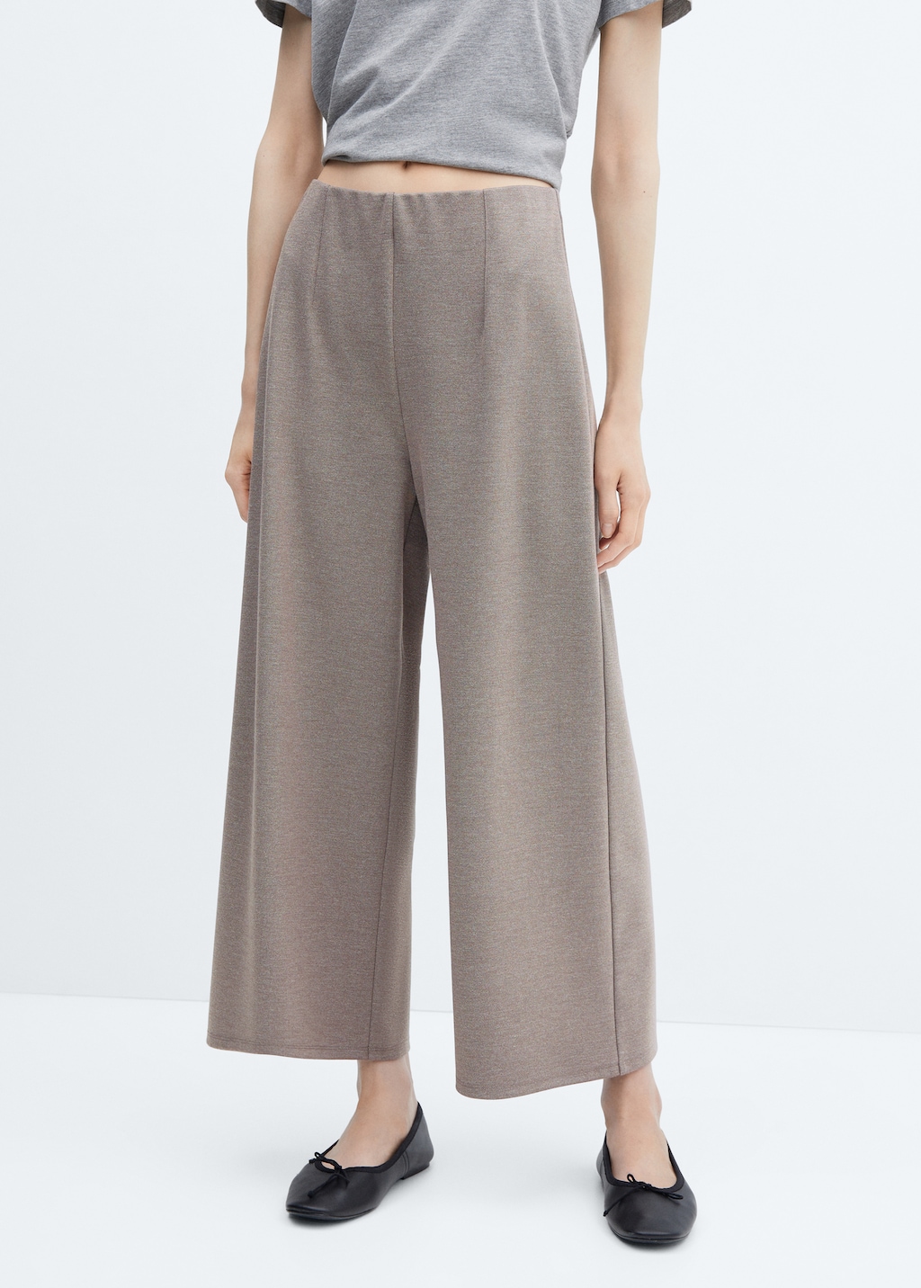 Jupe-culotte maille - Plan moyen