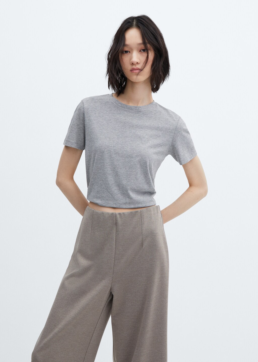 Knitted culotte trousers - Details of the article 1