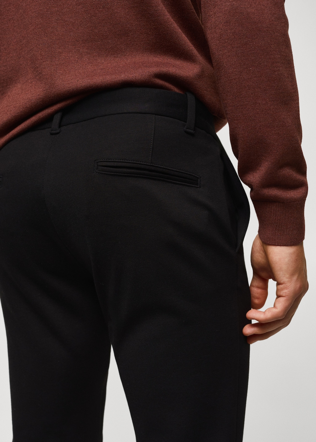 Slim-fit broek van Comfort stretch stof - Detail van het artikel 2