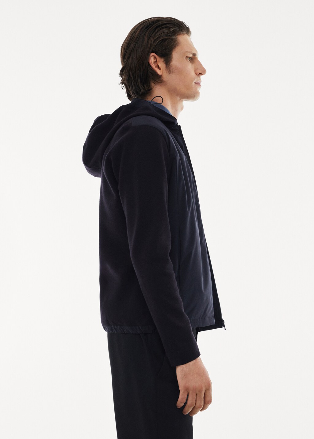 Sweatshirt van een gecombineerde stretch stof - Detail van het artikel 2