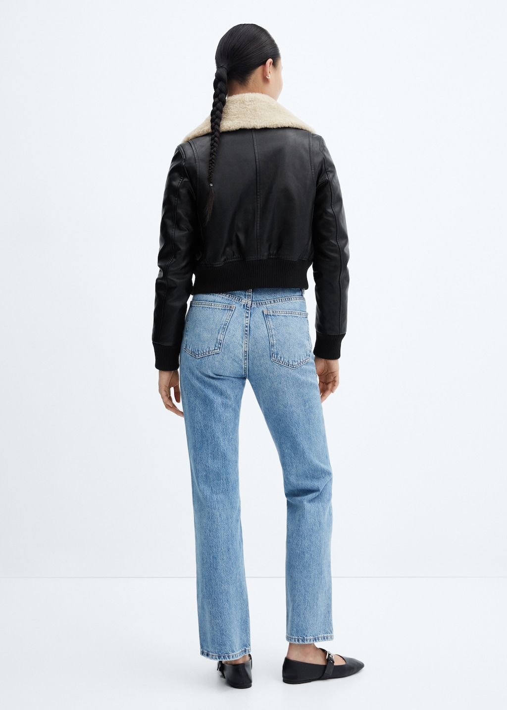 Blouson bomber double face - Verso de l’article