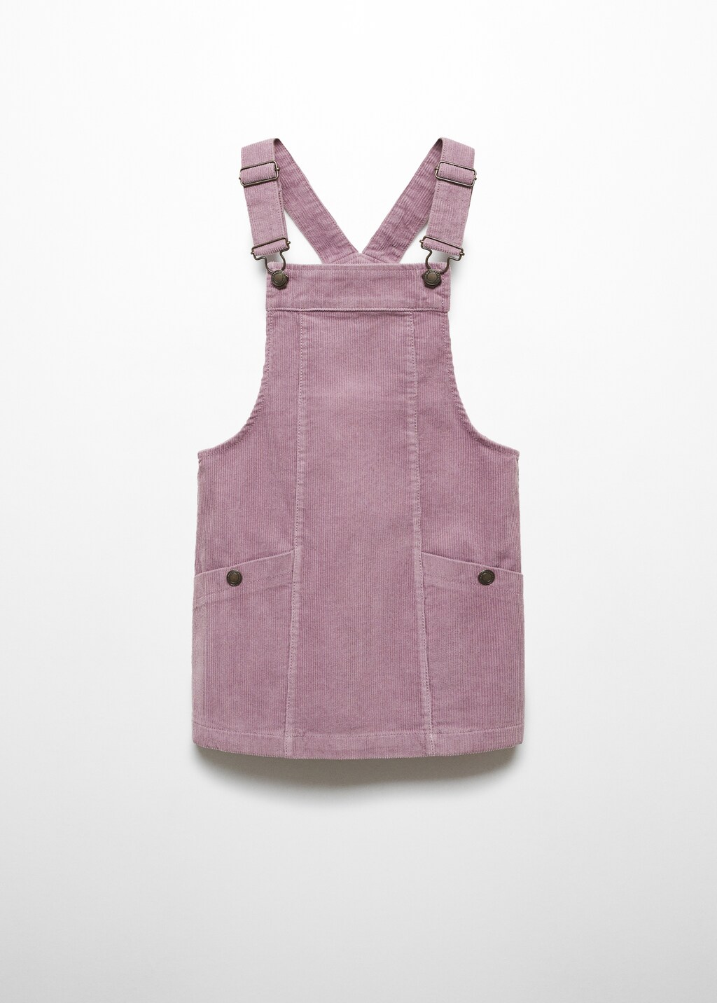 Corduroy pinafore dress - Article without model