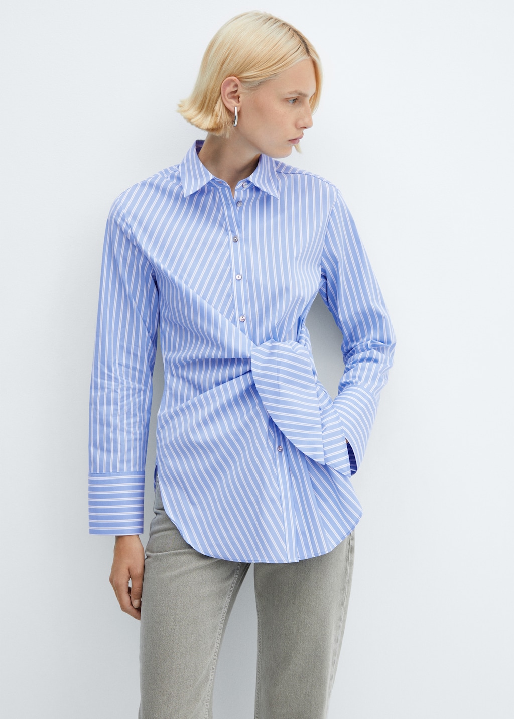 Stripped knot shirt - Medium plane