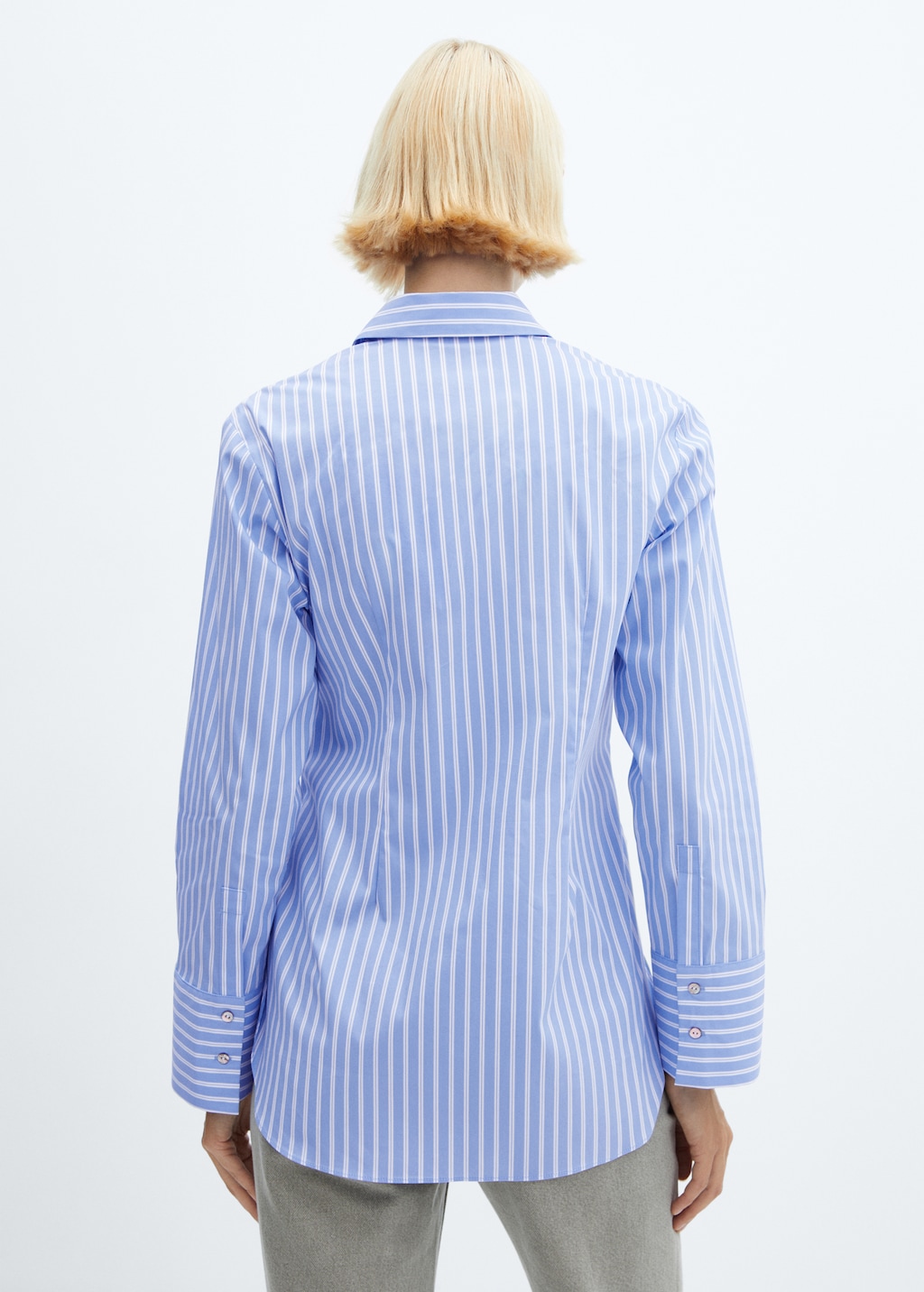 Stripped knot shirt - Reverse of the article