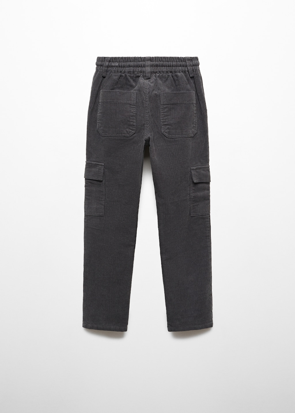 Pantalon cargo velours côtelé - Verso de l’article